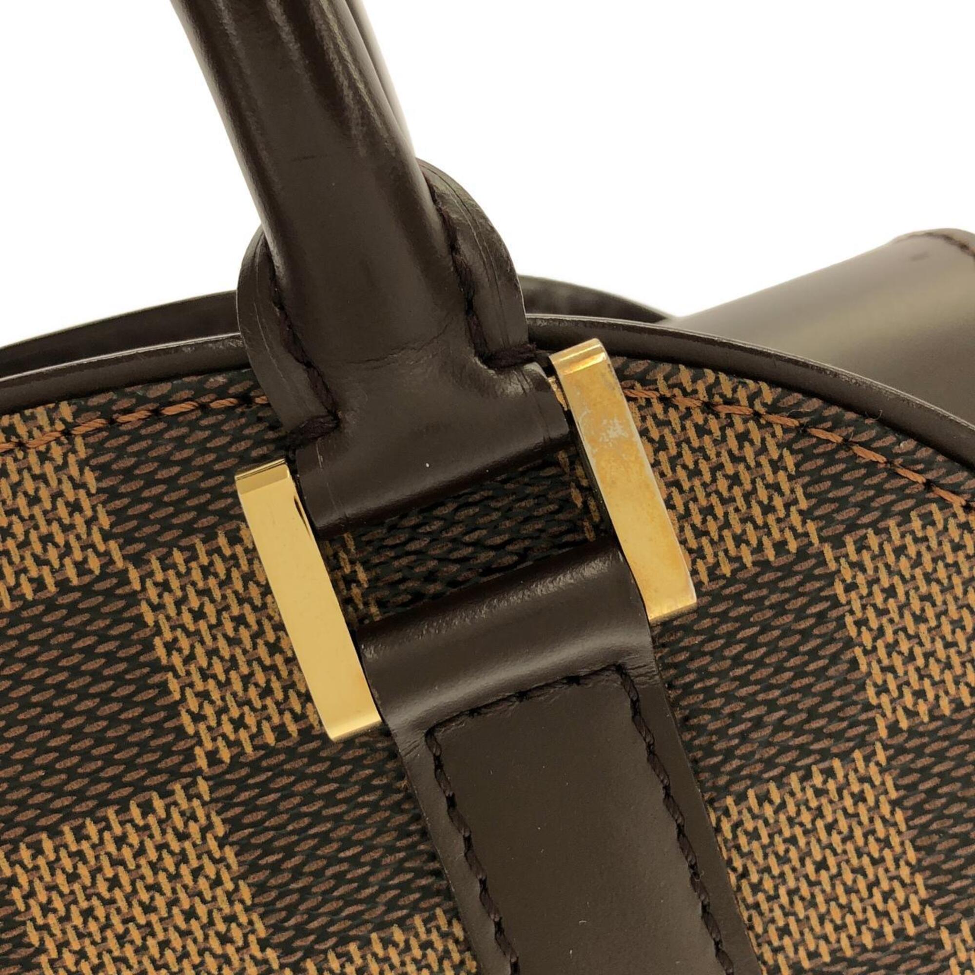 Louis Vuitton Brown Coated Canvas Handbag (Pre-Owned)