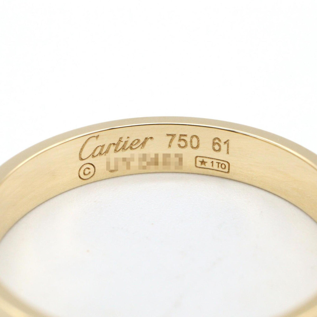 Cartier Gold Yellow Gold (18K) Band Ring (Pre-Owned)