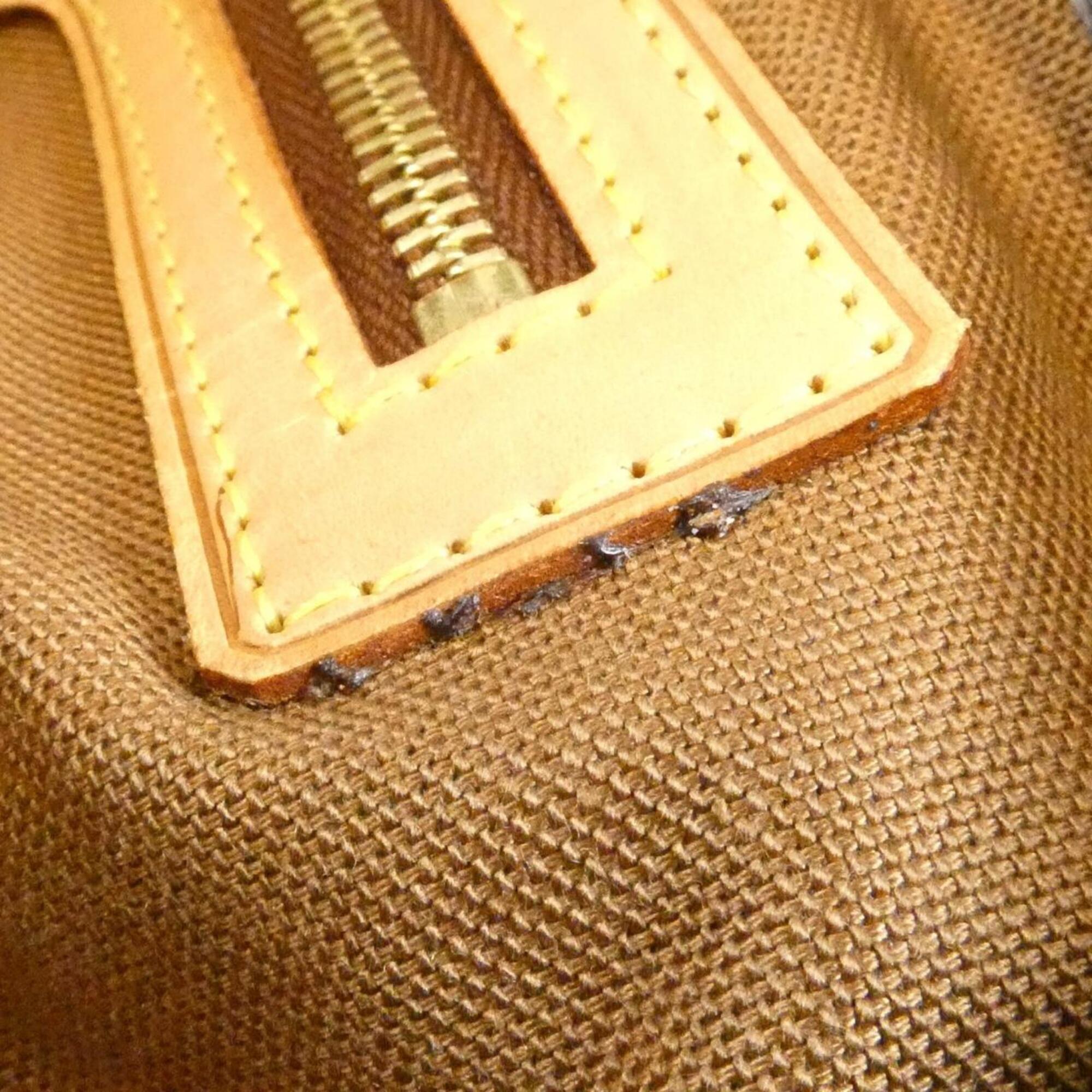 Louis Vuitton Brown Coated Canvas Handbag (Pre-Owned)