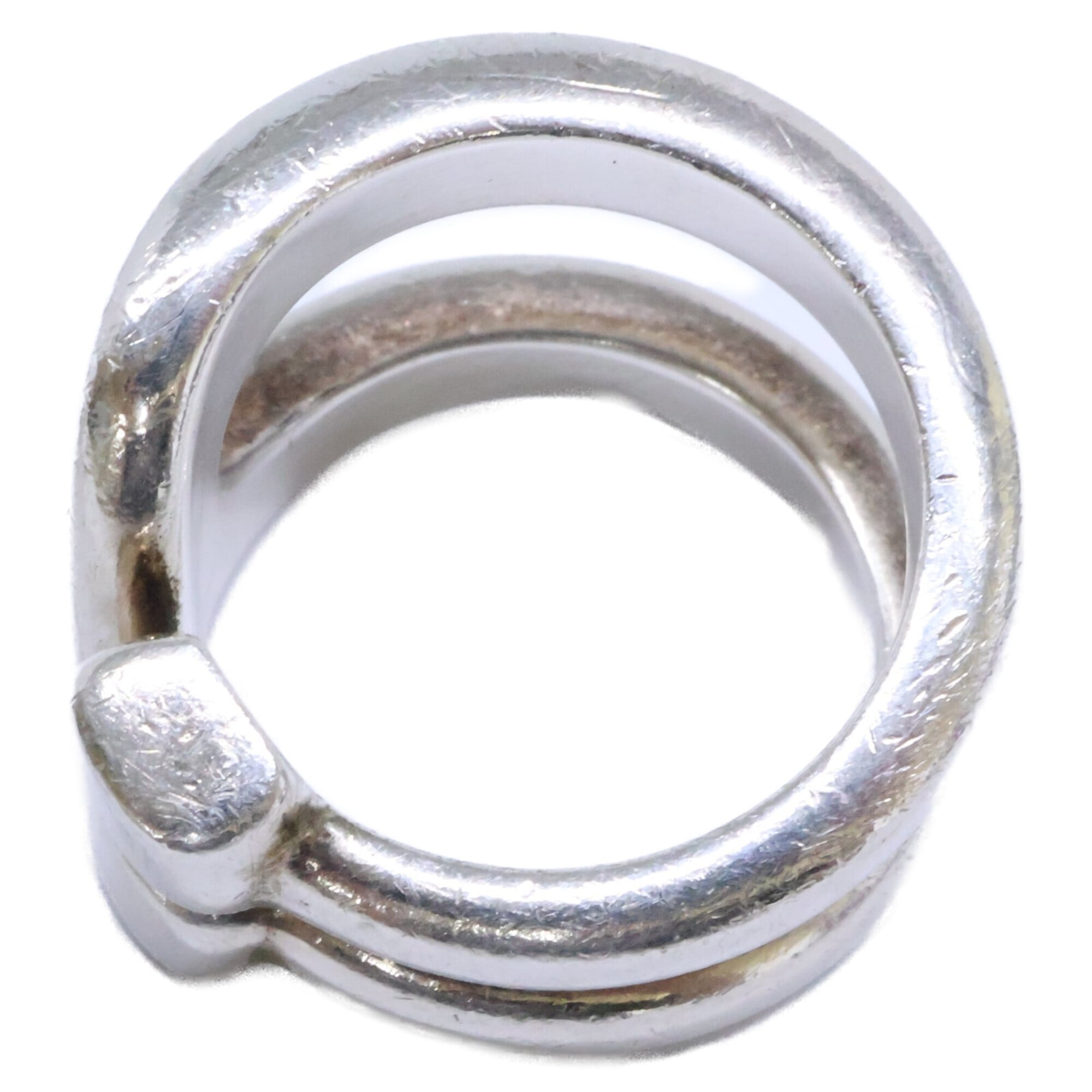 Gucci Silver Silver 925 Band Ring (Pre-Owned)