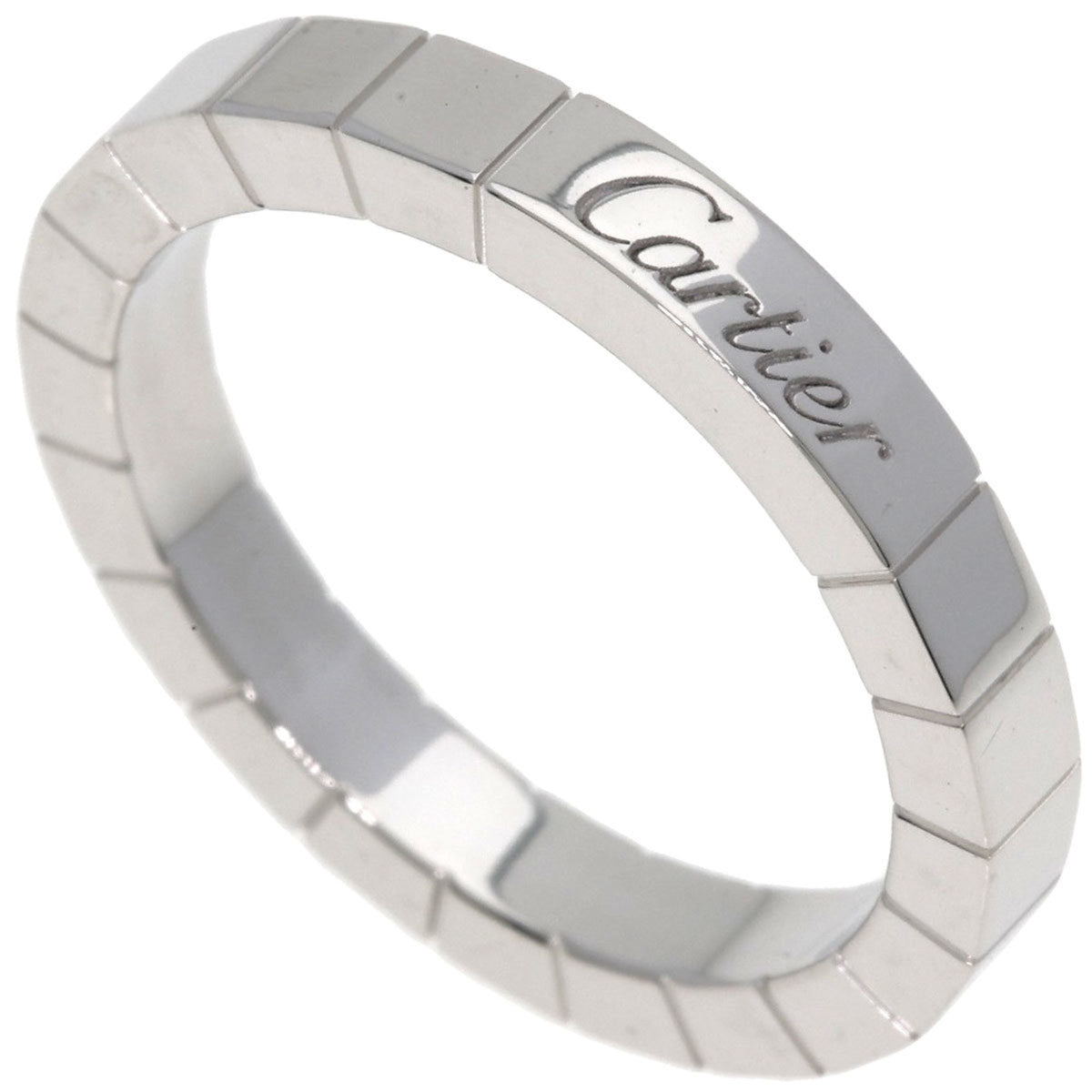 Cartier Lanieres White Gold White Gold (18K) Band Ring (Pre-Owned)
