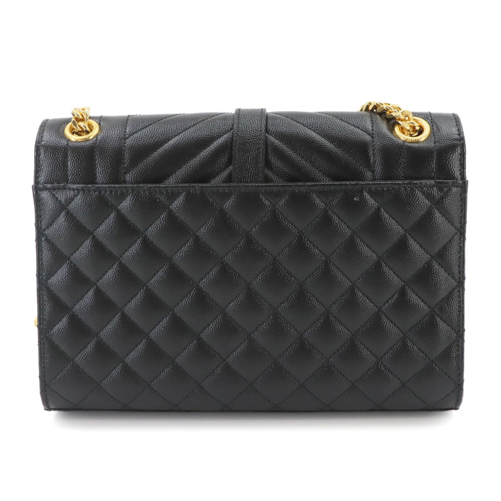 Saint Laurent Black Leather Handbag Shoulder Bag (Pre-Owned)