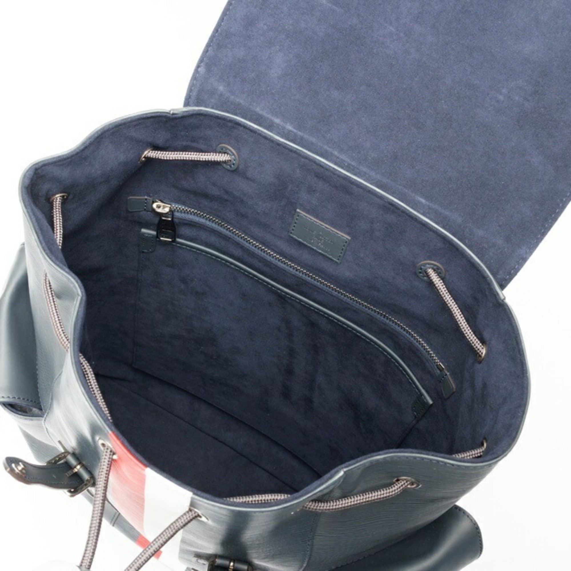 Louis Vuitton Navy Epi Leather Backpack (Pre-Owned)