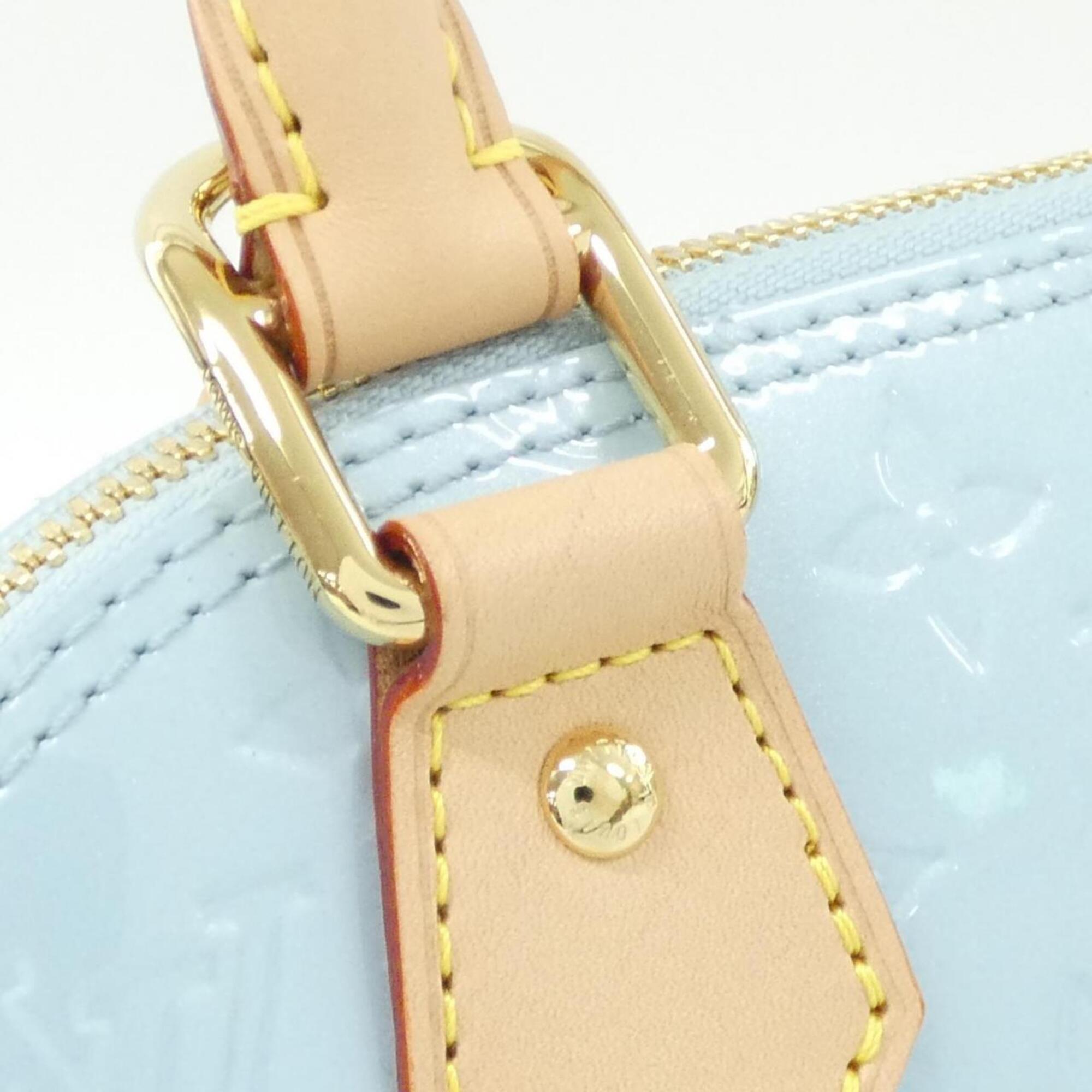 Louis Vuitton Blue Vernis Handbag (Pre-Owned)