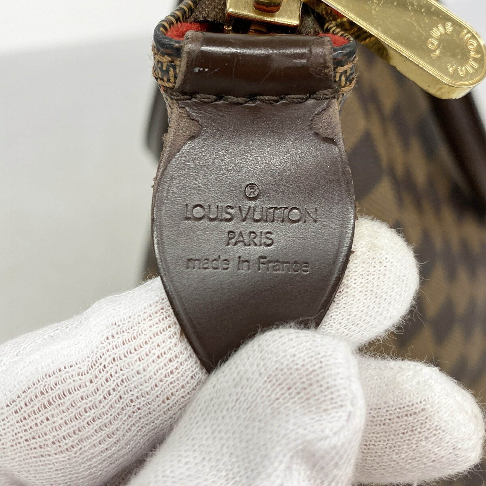 Louis Vuitton Ebene Handbag (Pre-Owned)