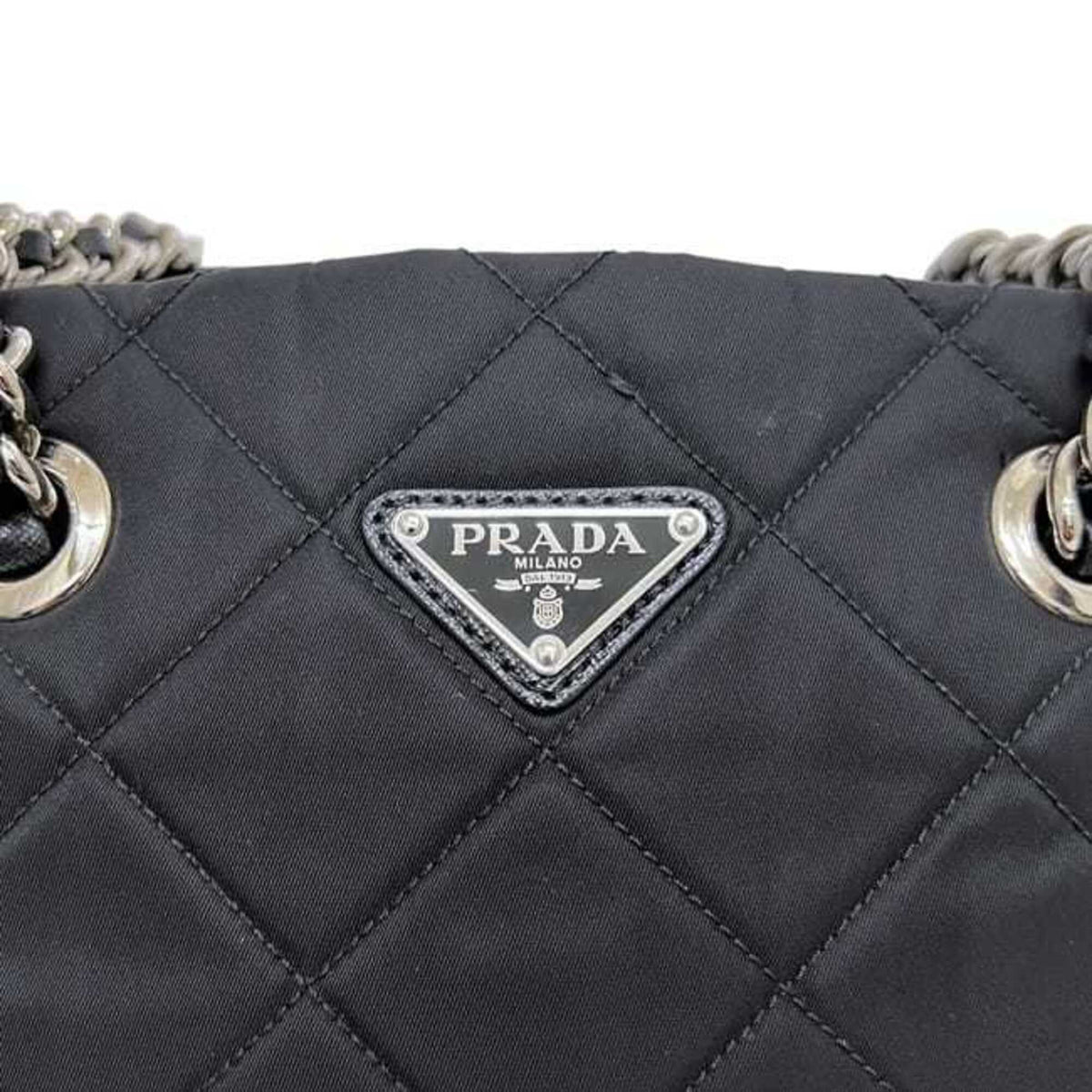 Prada Black Nero Nylon Tote Bag (Pre-Owned)