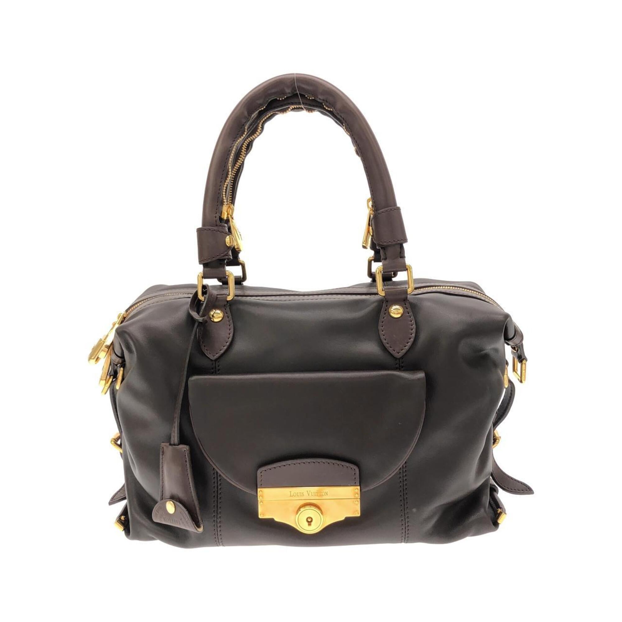 Louis Vuitton Brown Leather Handbag (Pre-Owned)