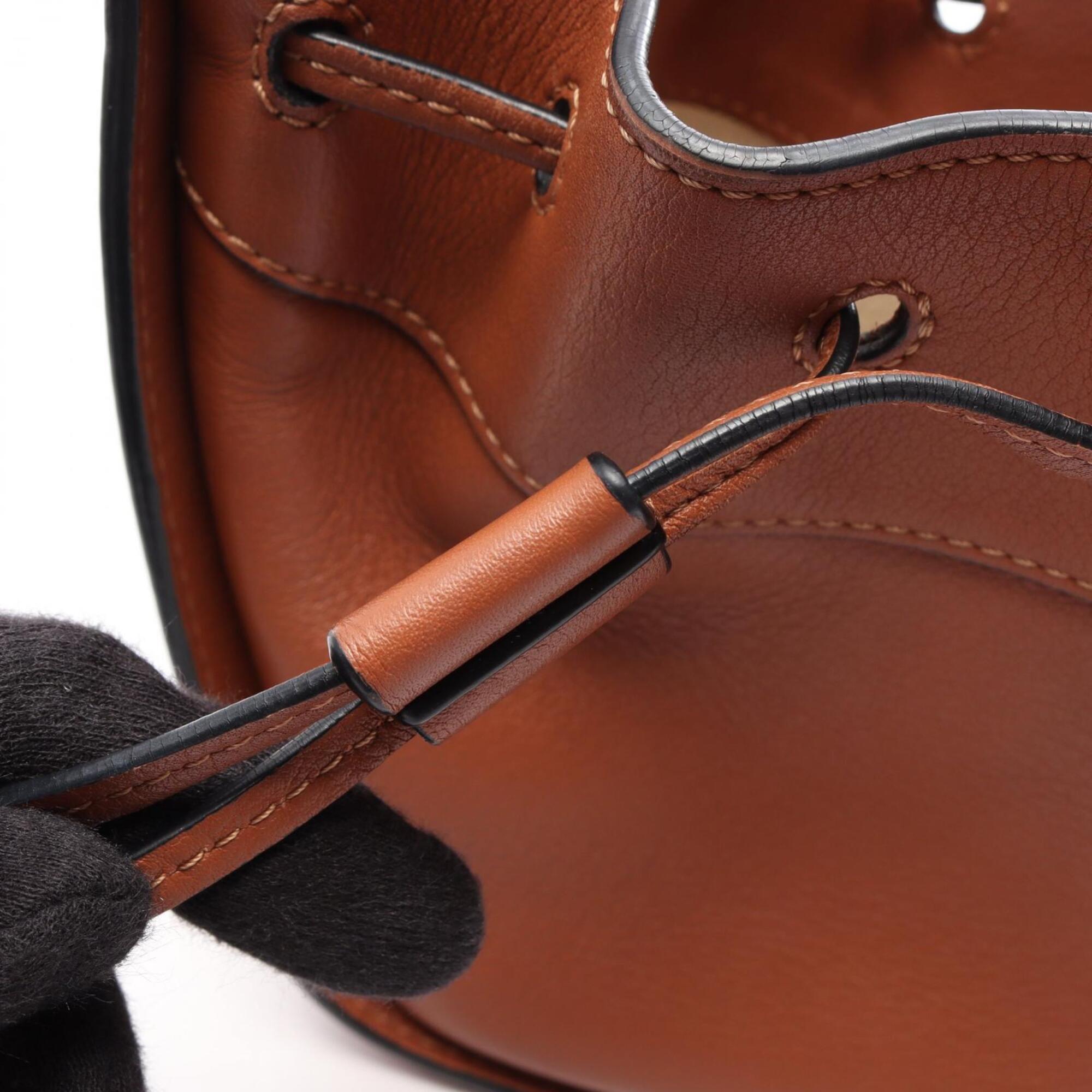 Loewe Brown Leather Handbag (Pre-Owned)