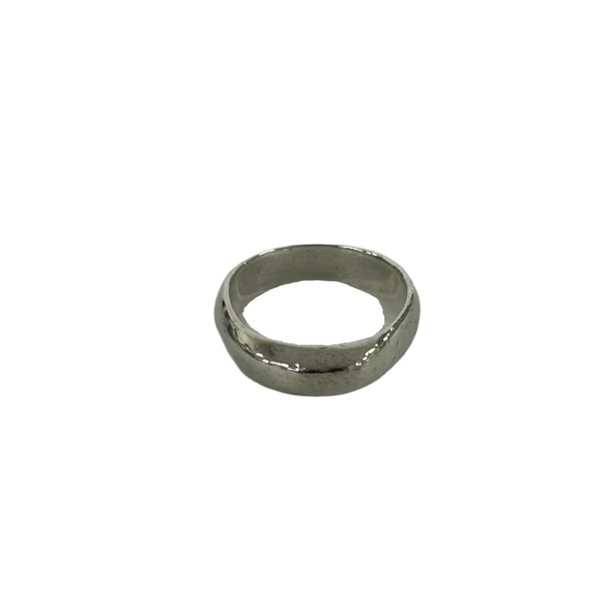 Tiffany Silver Silver 925 Band Ring (Pre-Owned)