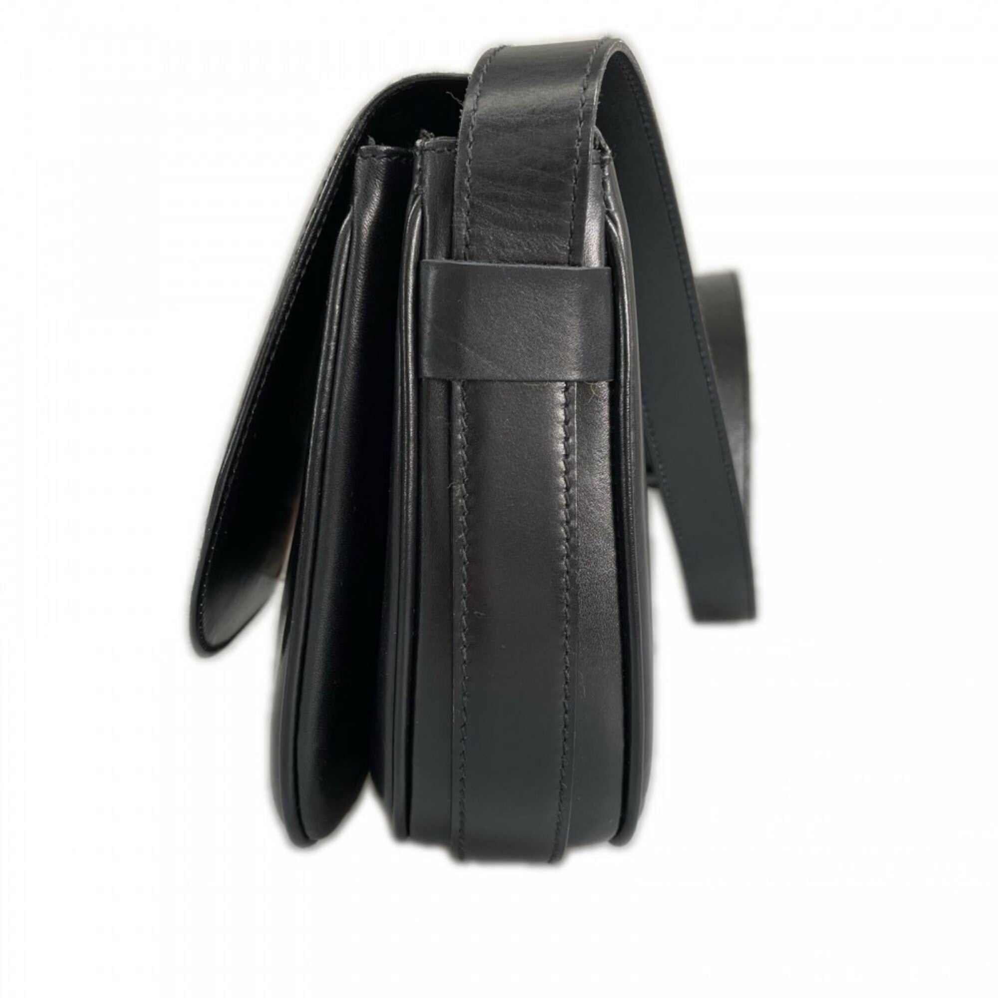 Celine Black Leather Shoulder Bag (Pre-Owned)