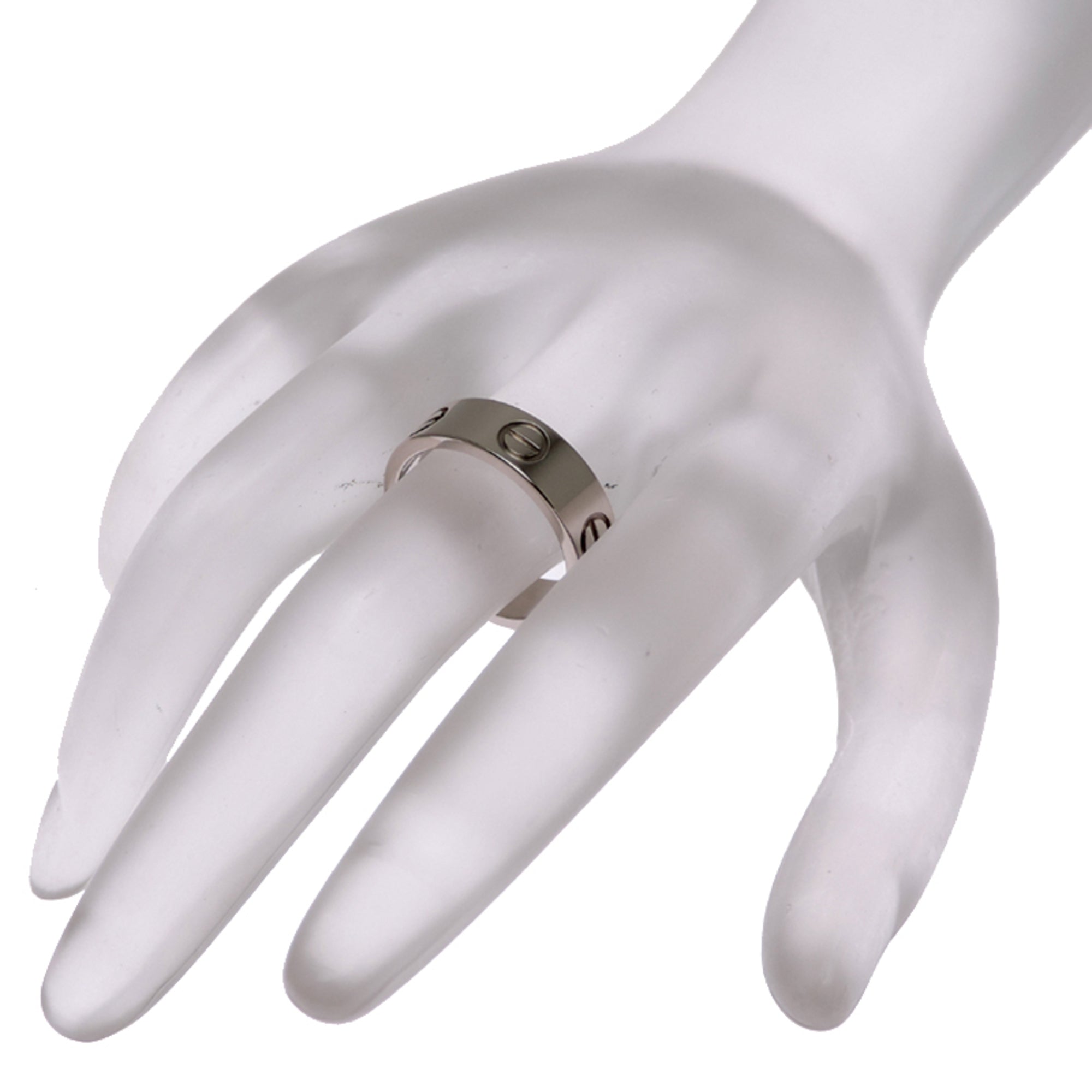 Cartier White Gold (18K) Band Ring (Pre-Owned)