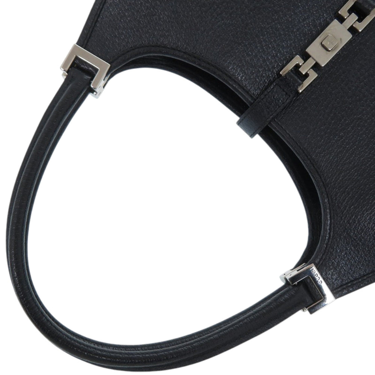 Gucci Black Leather Handbag (Pre-Owned)