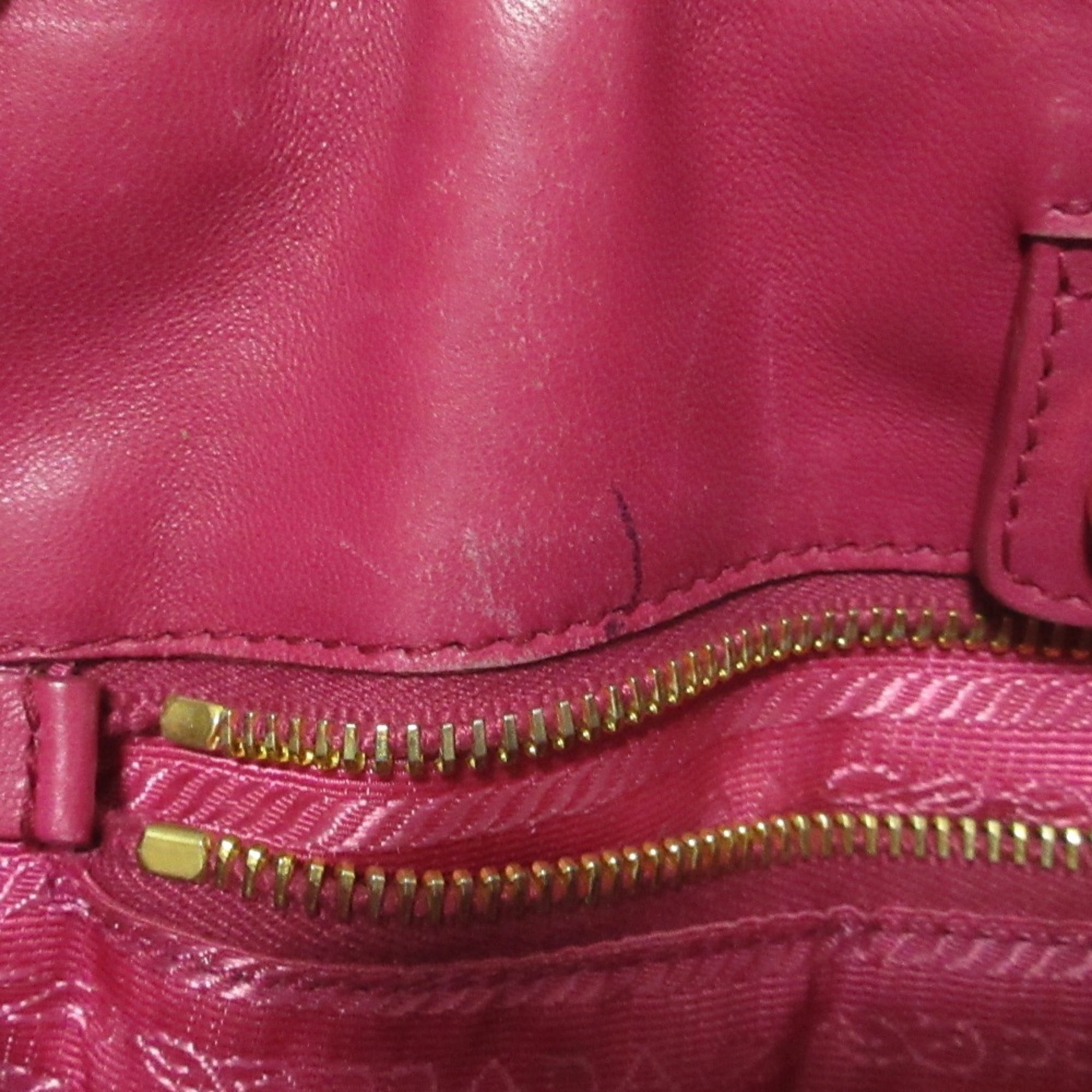 Prada Pink Nylon Handbag (Pre-Owned)
