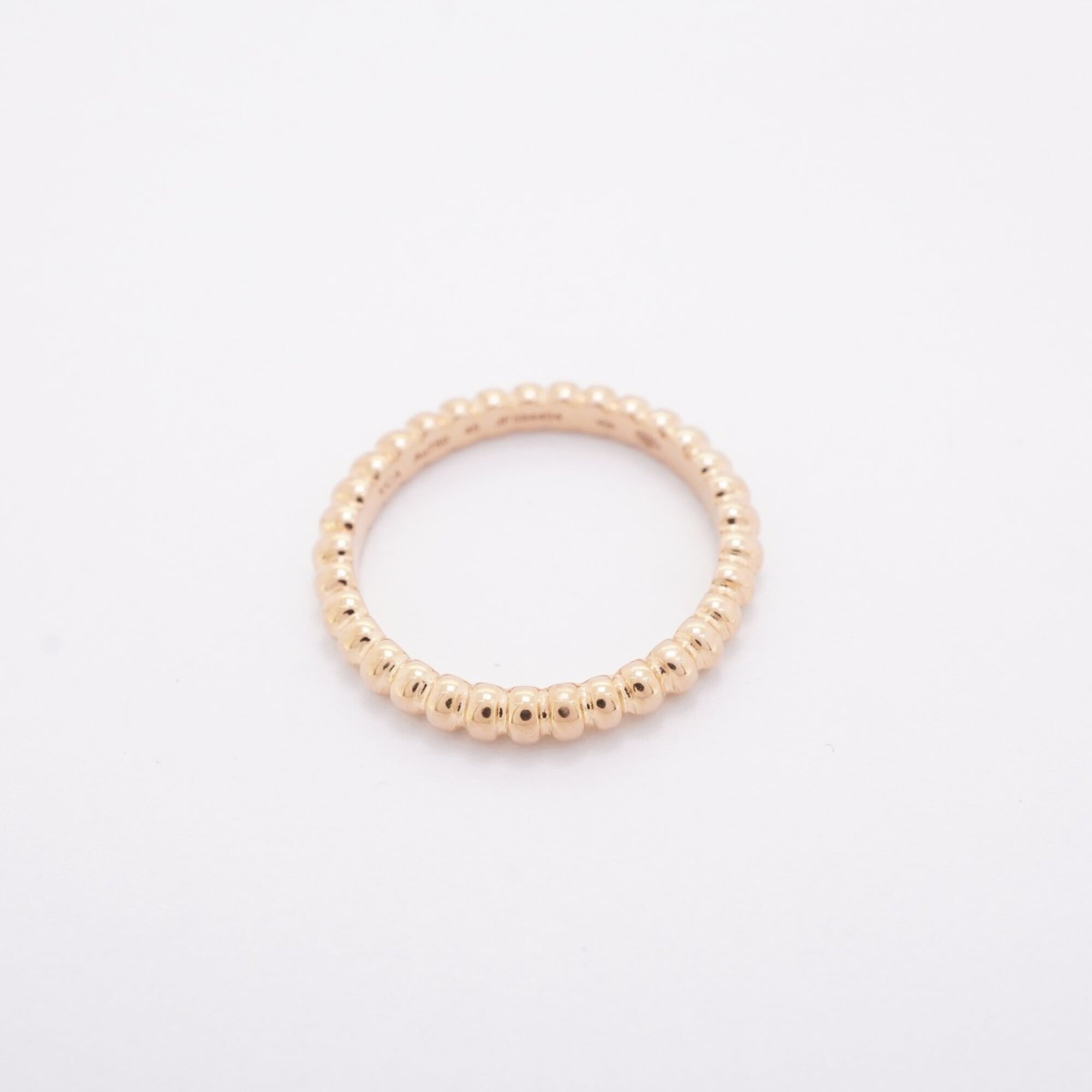 Van Cleef & Arpels Pink Gold (18K) Band Ring (Pre-Owned)