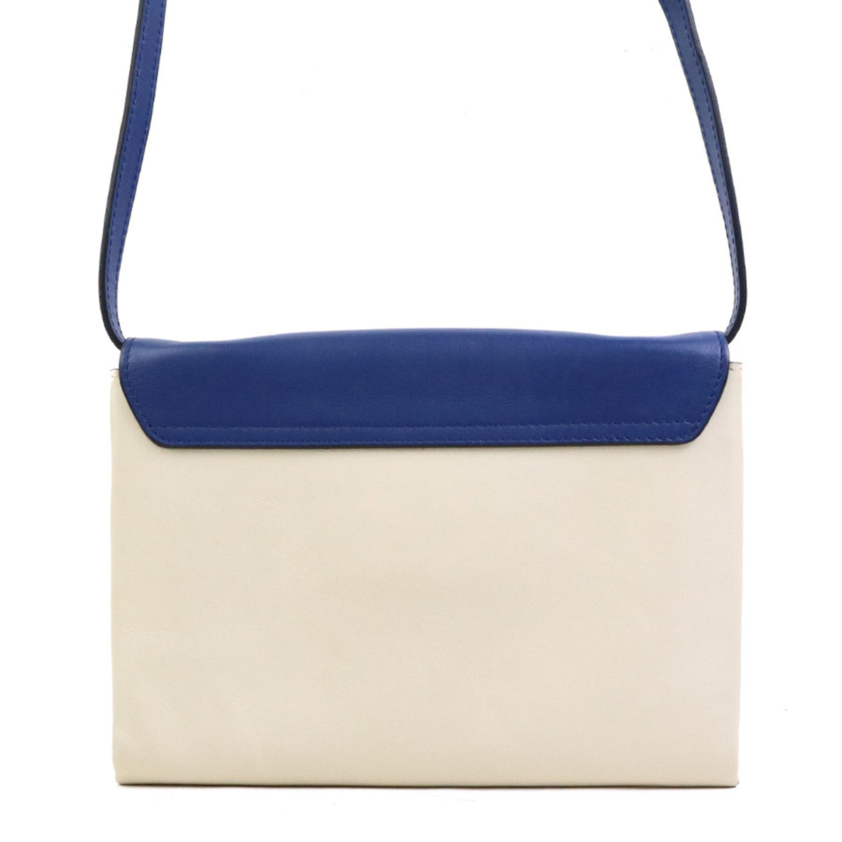 Marni Blue Brown Ivory Shoulder Bag (Pre-Owned)