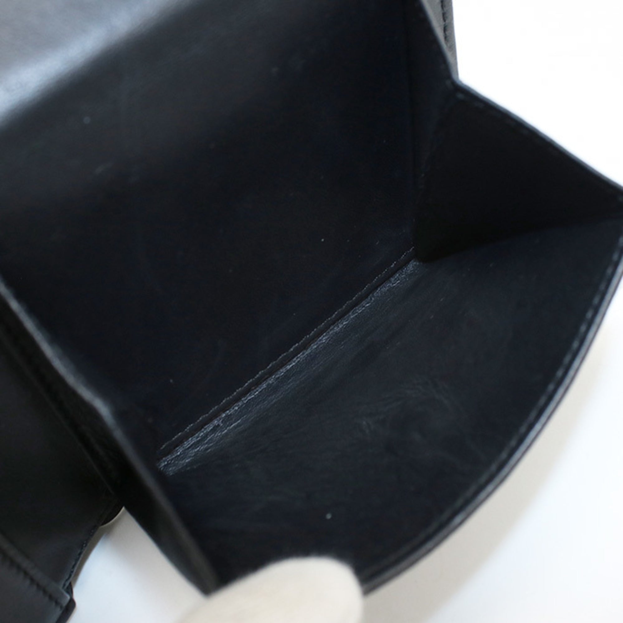 Loewe Black Leather Wallet (Bi-Fold) (Pre-Owned)