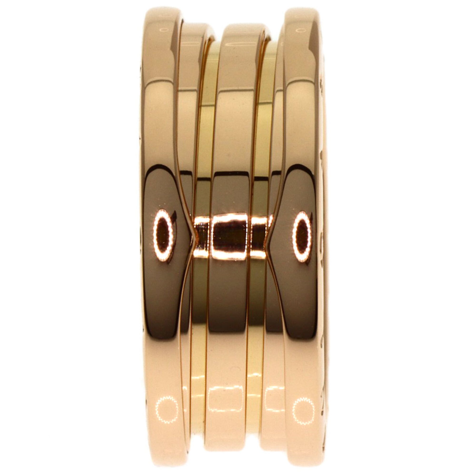 Bvlgari Pink Gold Pink Gold (18K) Band Ring (Pre-Owned)