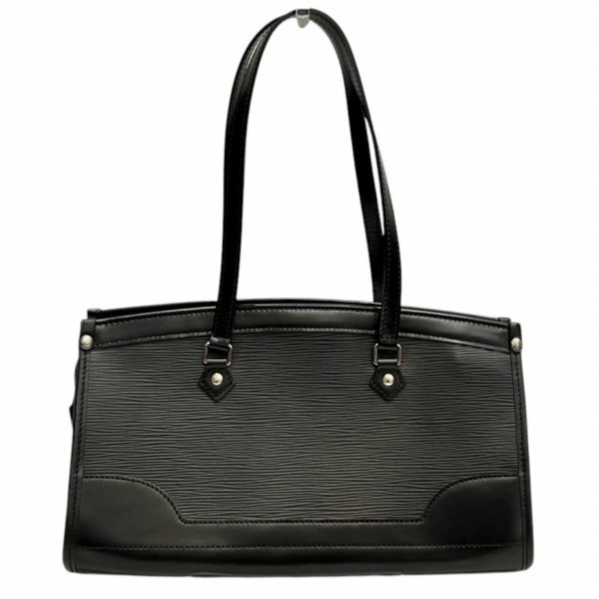 Louis Vuitton Black Epi Leather Handbag Shoulder Bag (Pre-Owned)