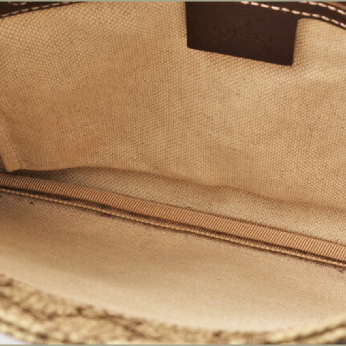 Gucci Beige Brown Gg Supreme Coated Canvas Messenger Bag Shoulder Bag (Pre-Owned)