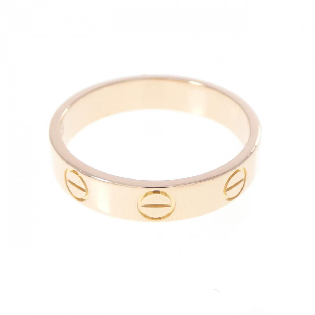 Cartier Pink Gold (18K) Band Ring (Pre-Owned)