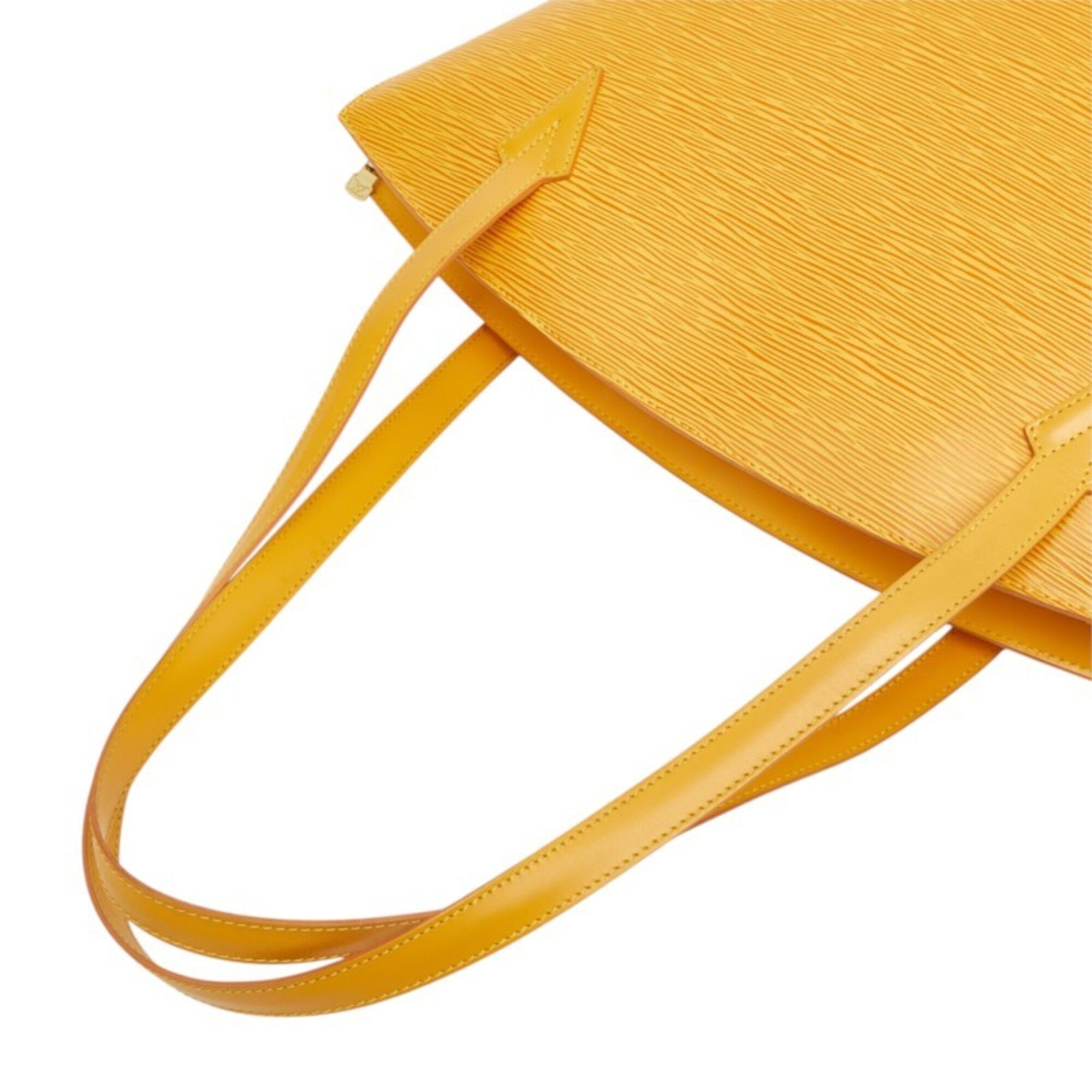 Louis Vuitton Yellow Leather Shoulder Bag (Pre-Owned)