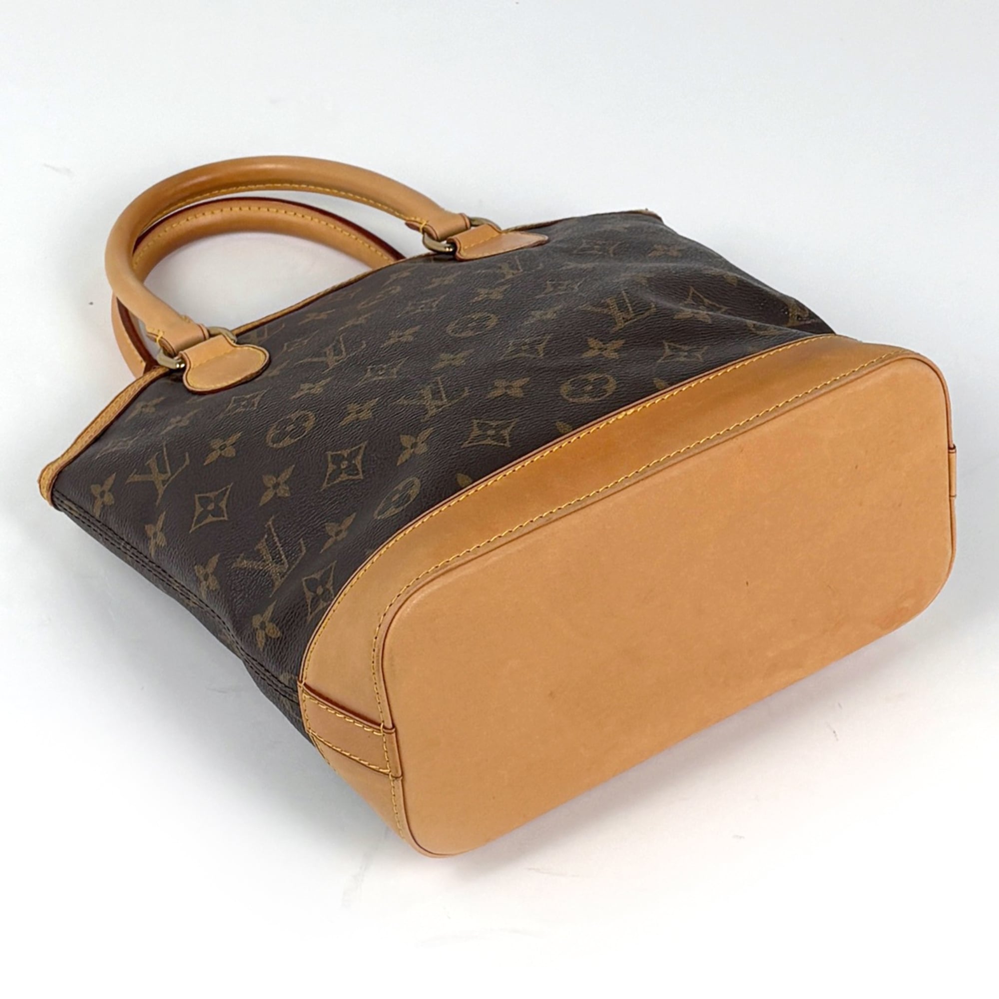 Louis Vuitton Brown Monogram Monogram Handbag Tote Bag (Pre-Owned)