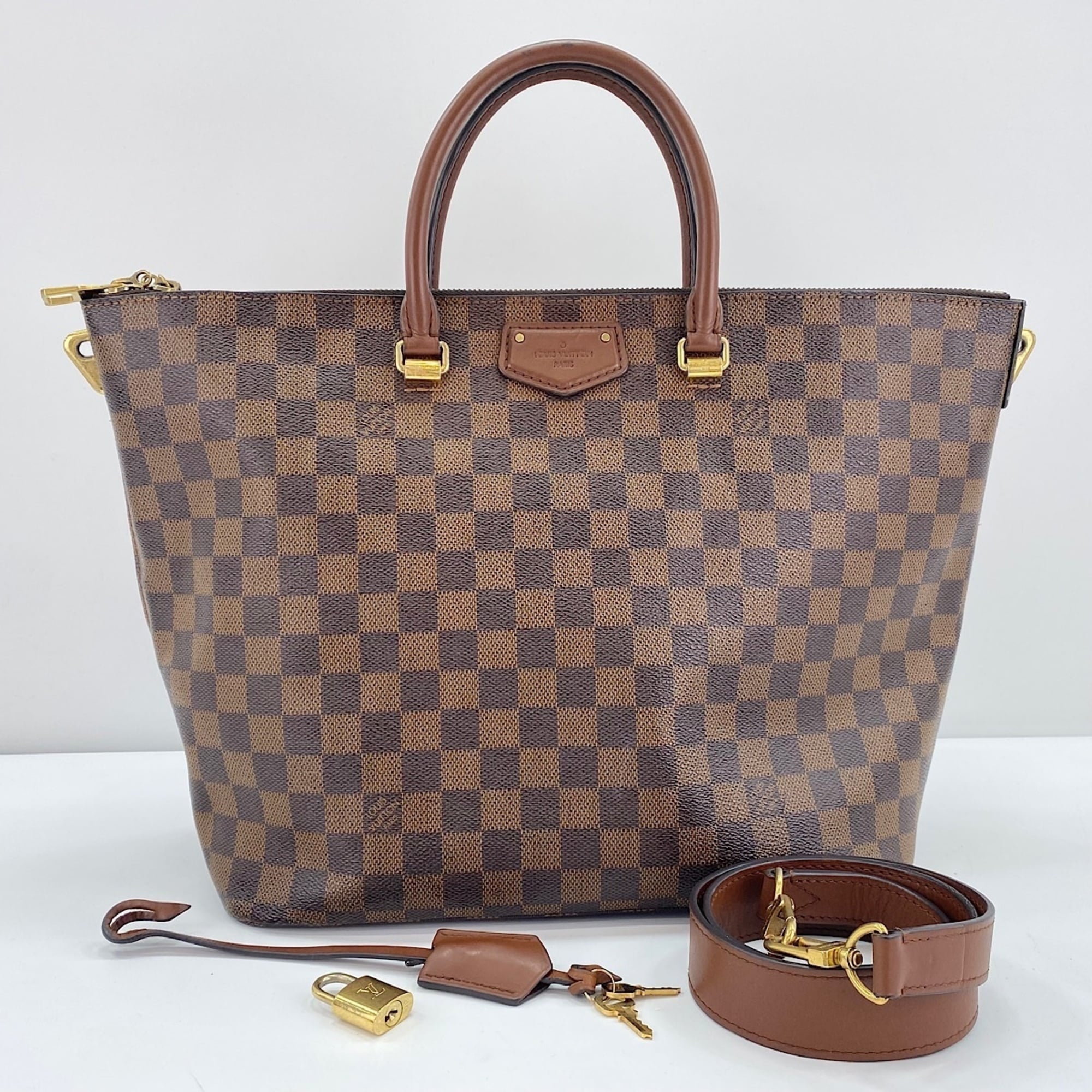 Louis Vuitton Damier Brown Handbag (Pre-Owned)