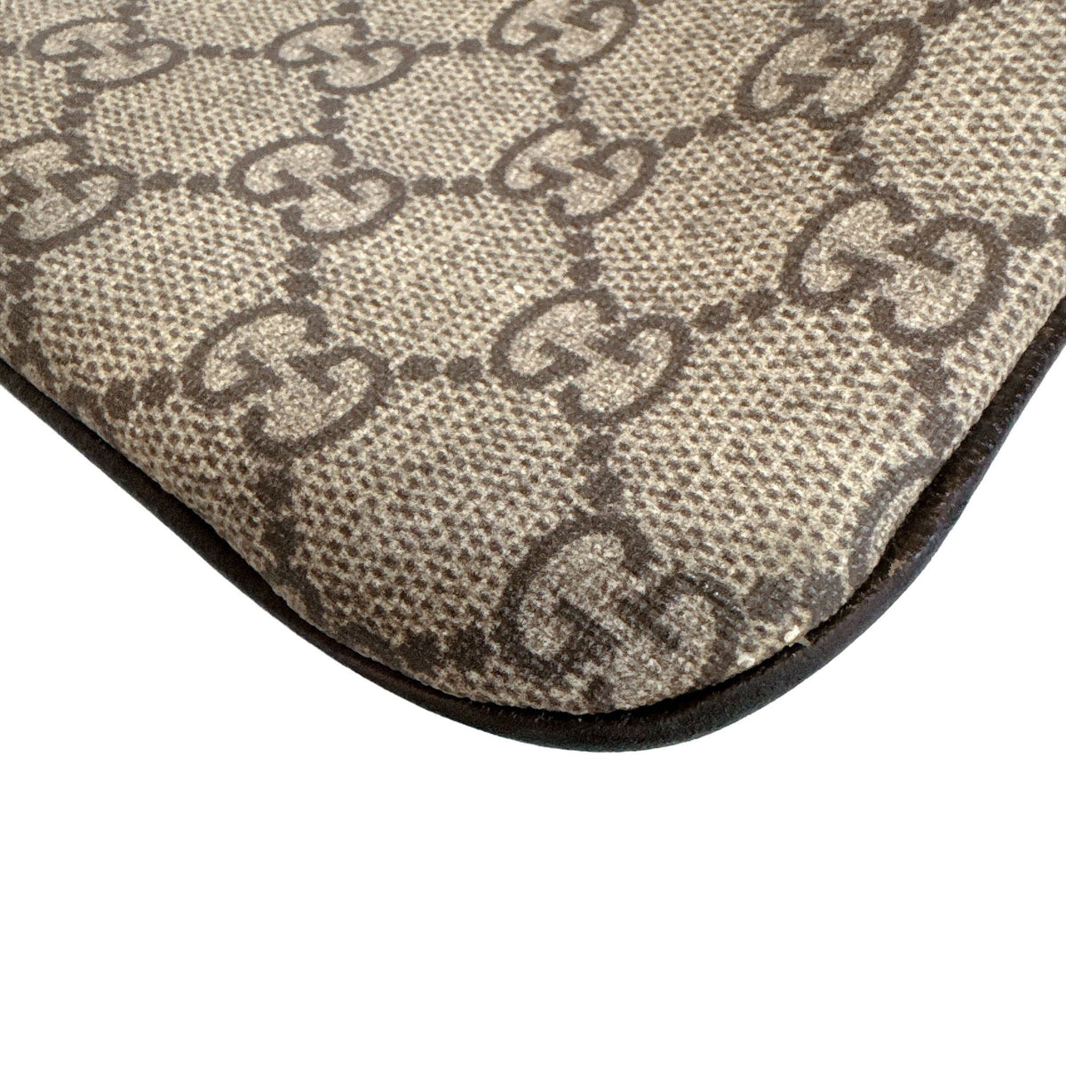 Gucci Gg Canvas Brown Pvc Shoulder Bag (Pre-Owned)