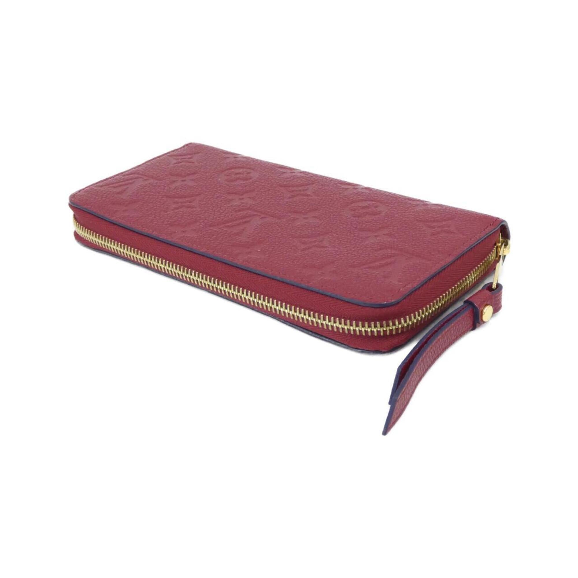 Louis Vuitton Gold Leather Long Wallet (Bi-Fold) (Pre-Owned)