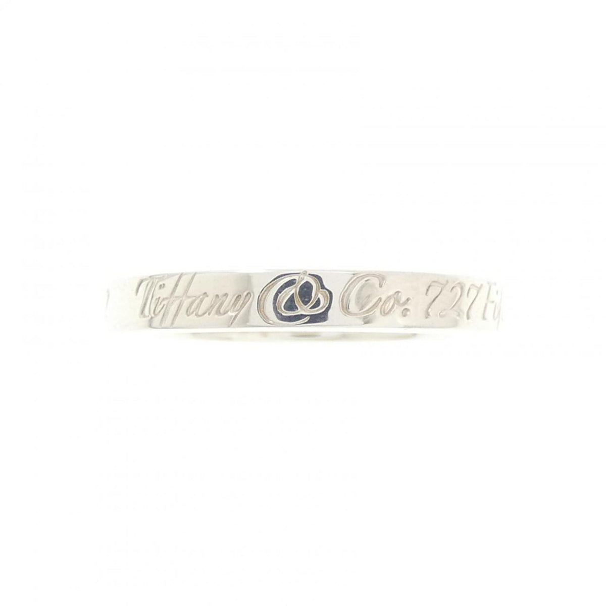 Tiffany Silver 925 Band Ring (Pre-Owned)