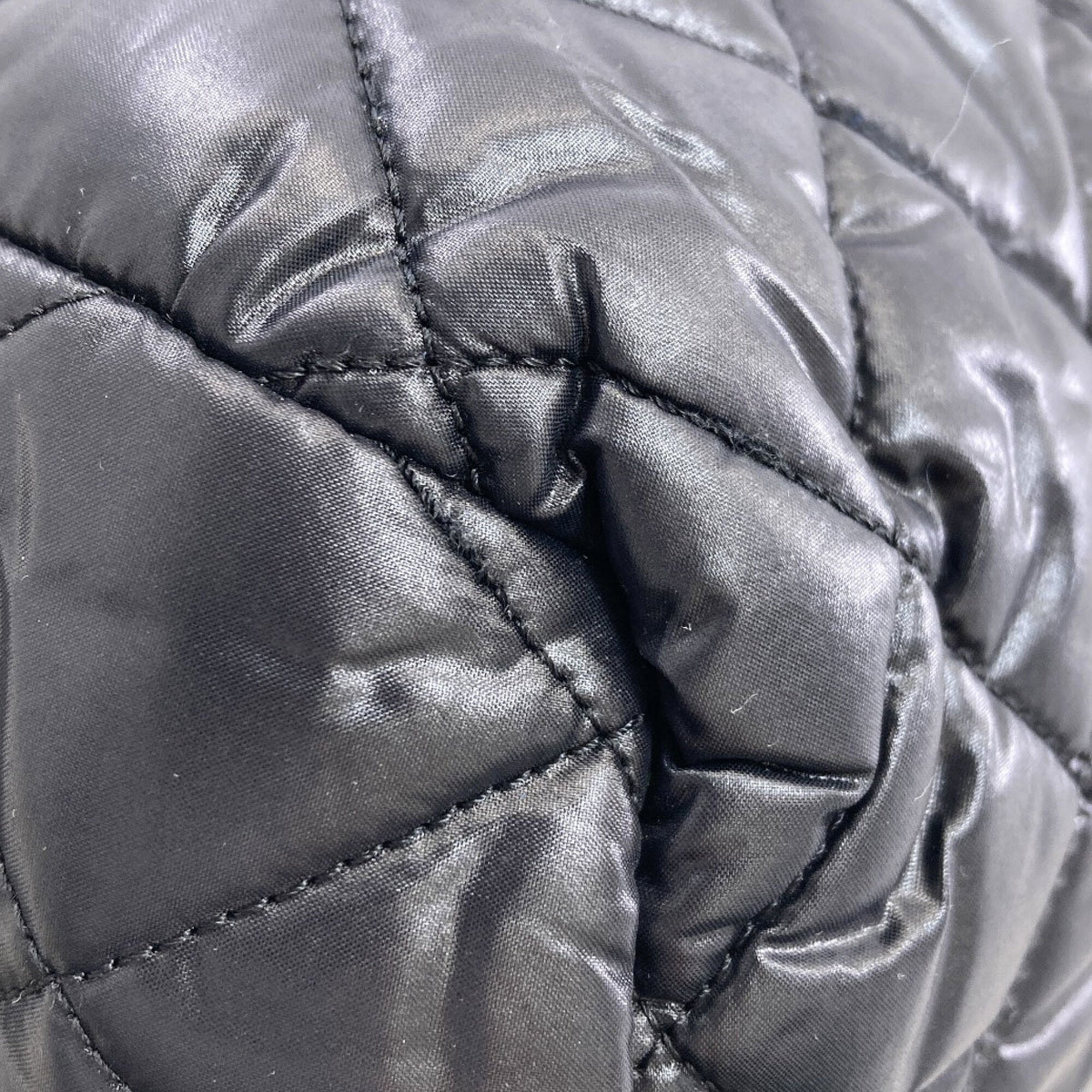 Chanel Black Nylon Boston Bag (Pre-Owned)