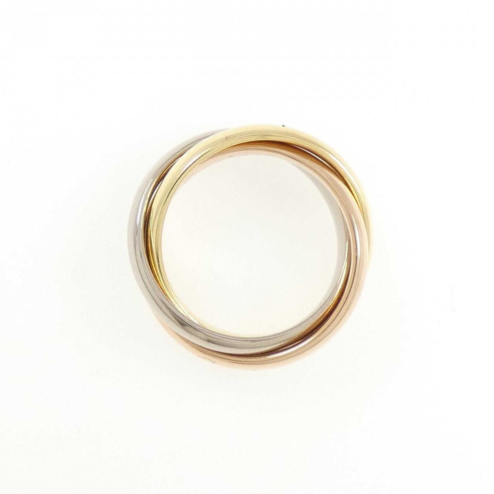 Cartier Yellow Gold (18K) Pink Gold (18K) White Gold (18K) Band Ring (Pre-Owned)
