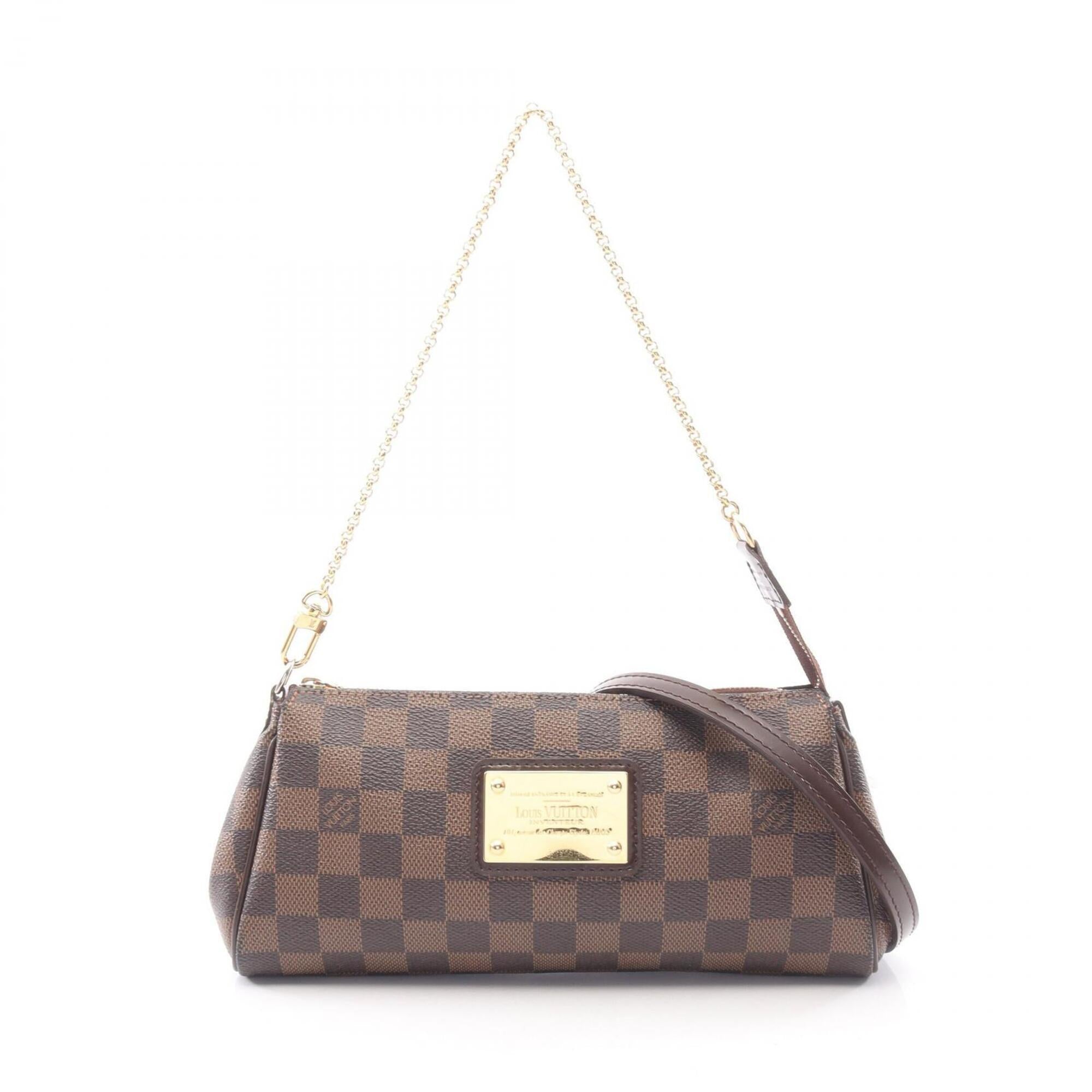 Louis Vuitton Brown Coated Canvas Leather Handbag (Pre-Owned)