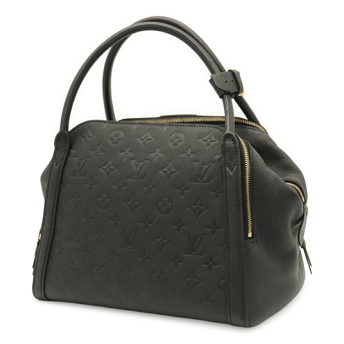 Louis Vuitton Noir Monogram Empreinte Leather Handbag Tote Bag (Pre-Owned)