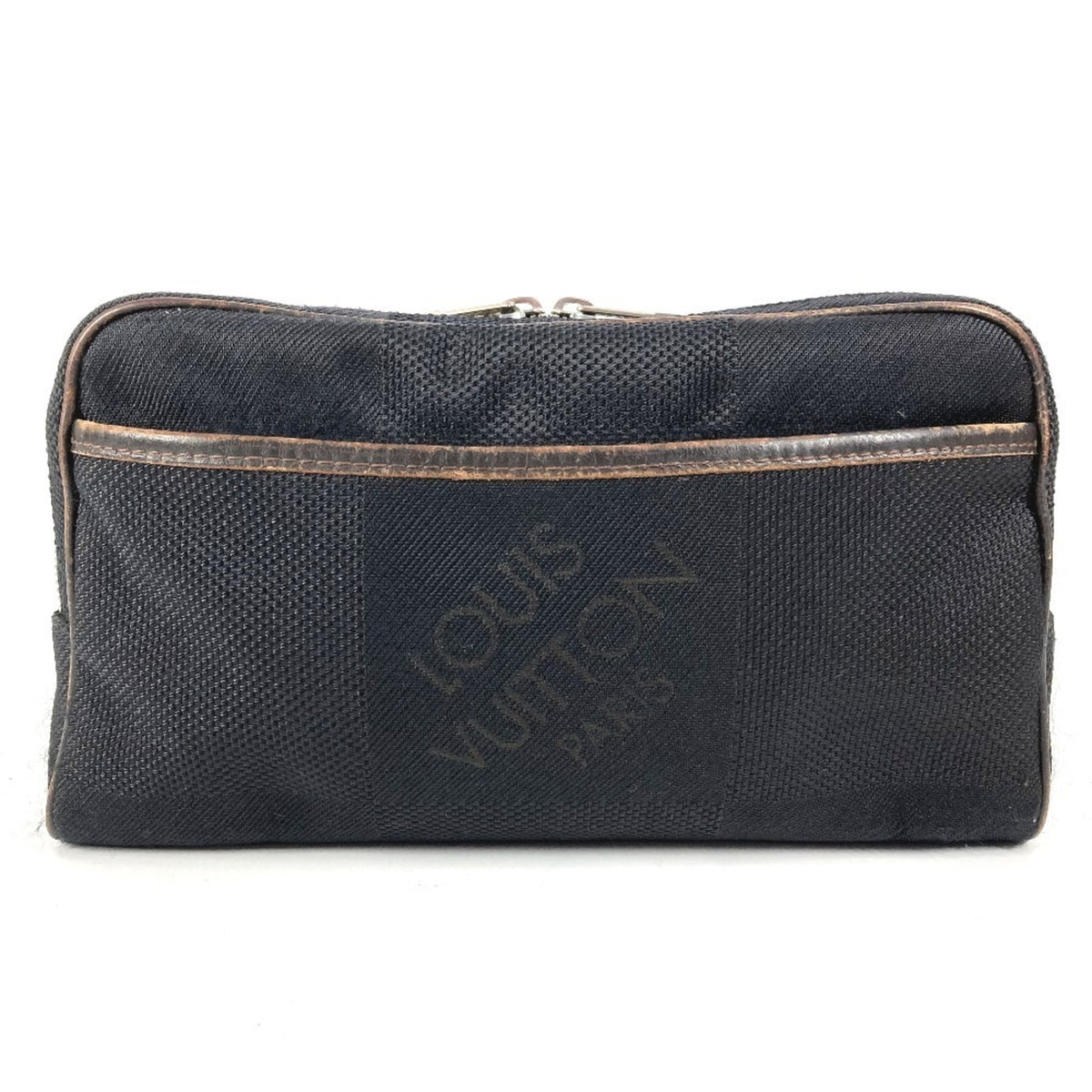 Louis Vuitton Black Damier Geant Shoulder Bag Sling Bag (Pre-Owned)