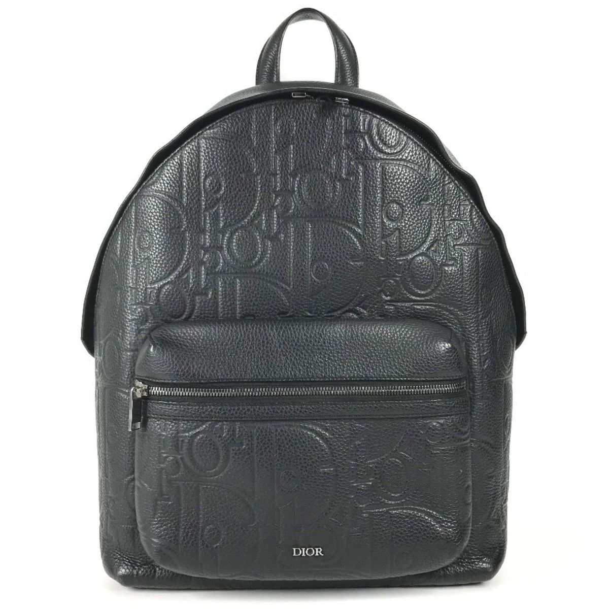 Christian Dior Black Leather Backpack (Pre-Owned)