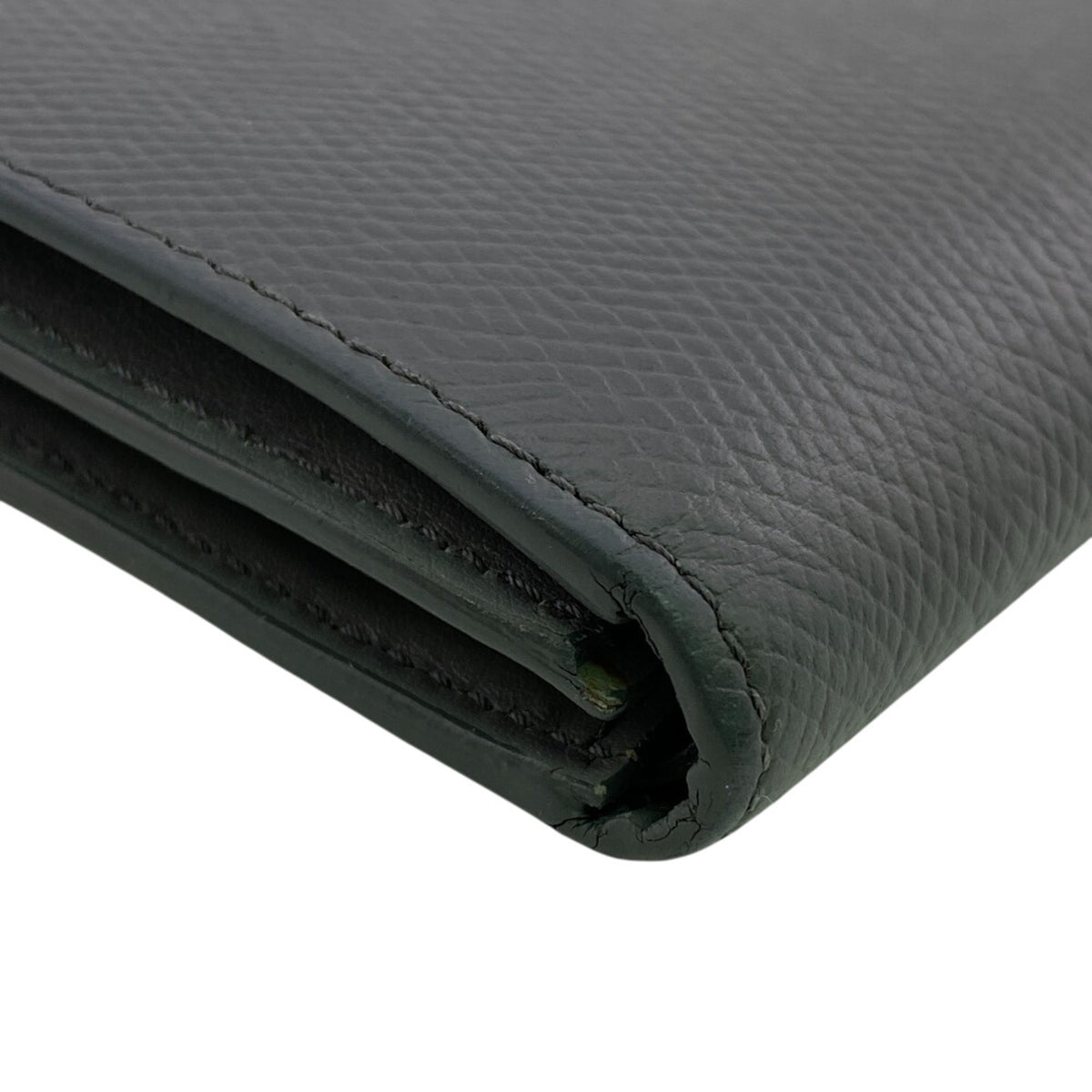 Celine Gray Leather Wallet (Bi-Fold) (Pre-Owned)