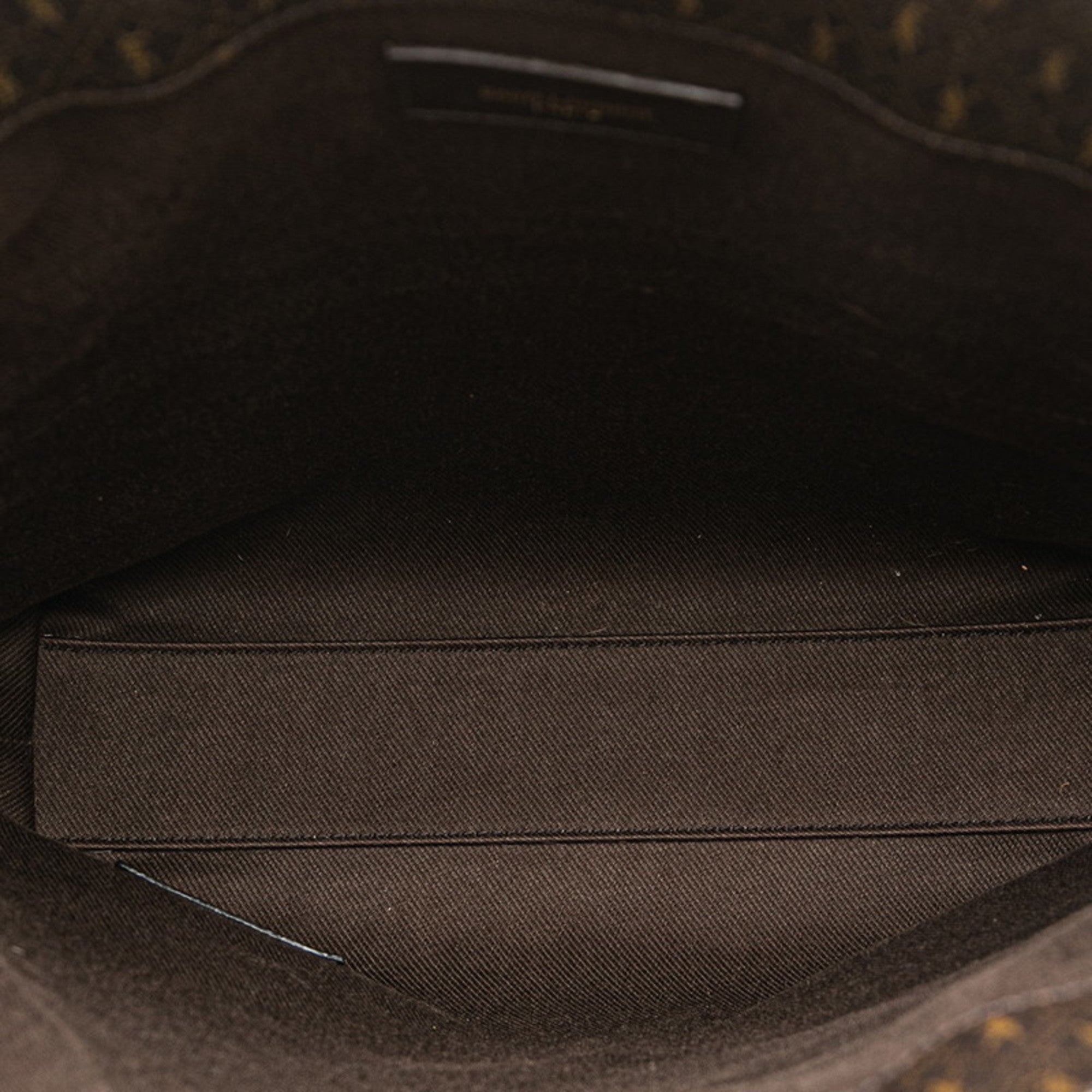 Saint Laurent Brown Pvc Leather Shoulder Bag Tote Bag (Pre-Owned)