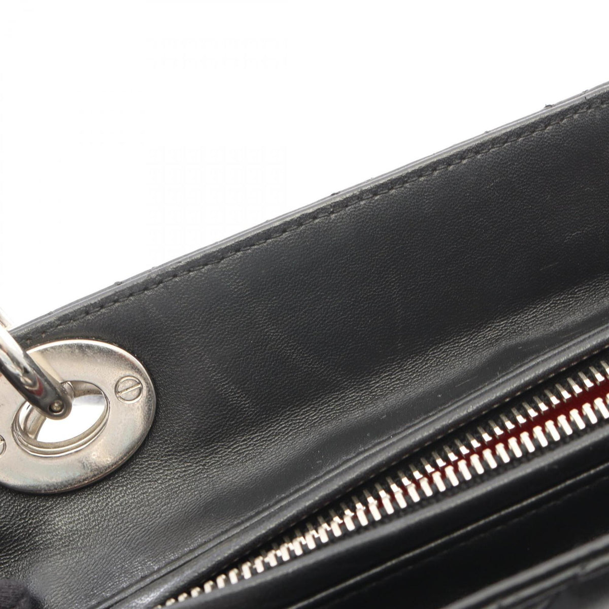 Christian Dior Black Leather Handbag (Pre-Owned)