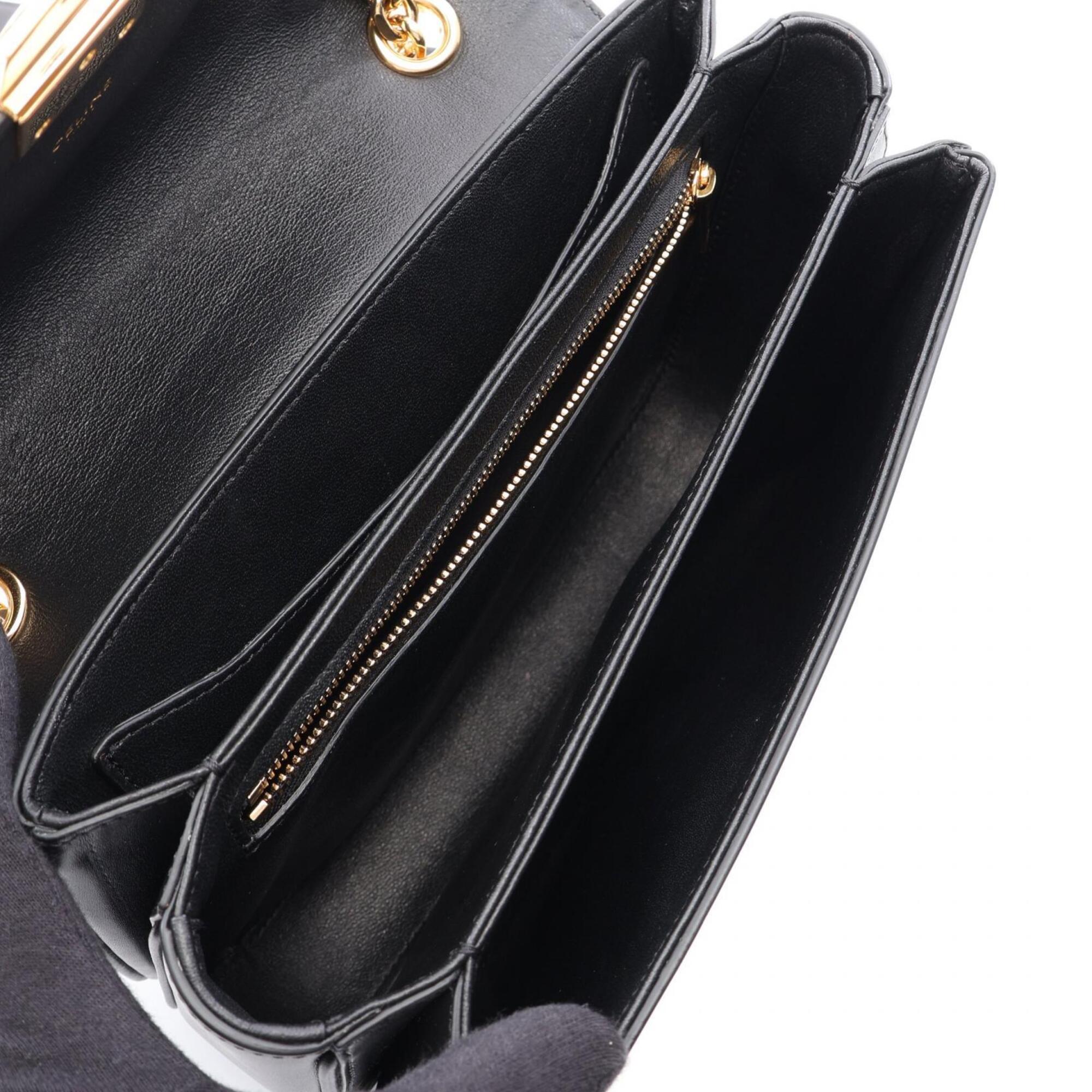 Celine Black Leather Handbag Shoulder Bag (Pre-Owned)