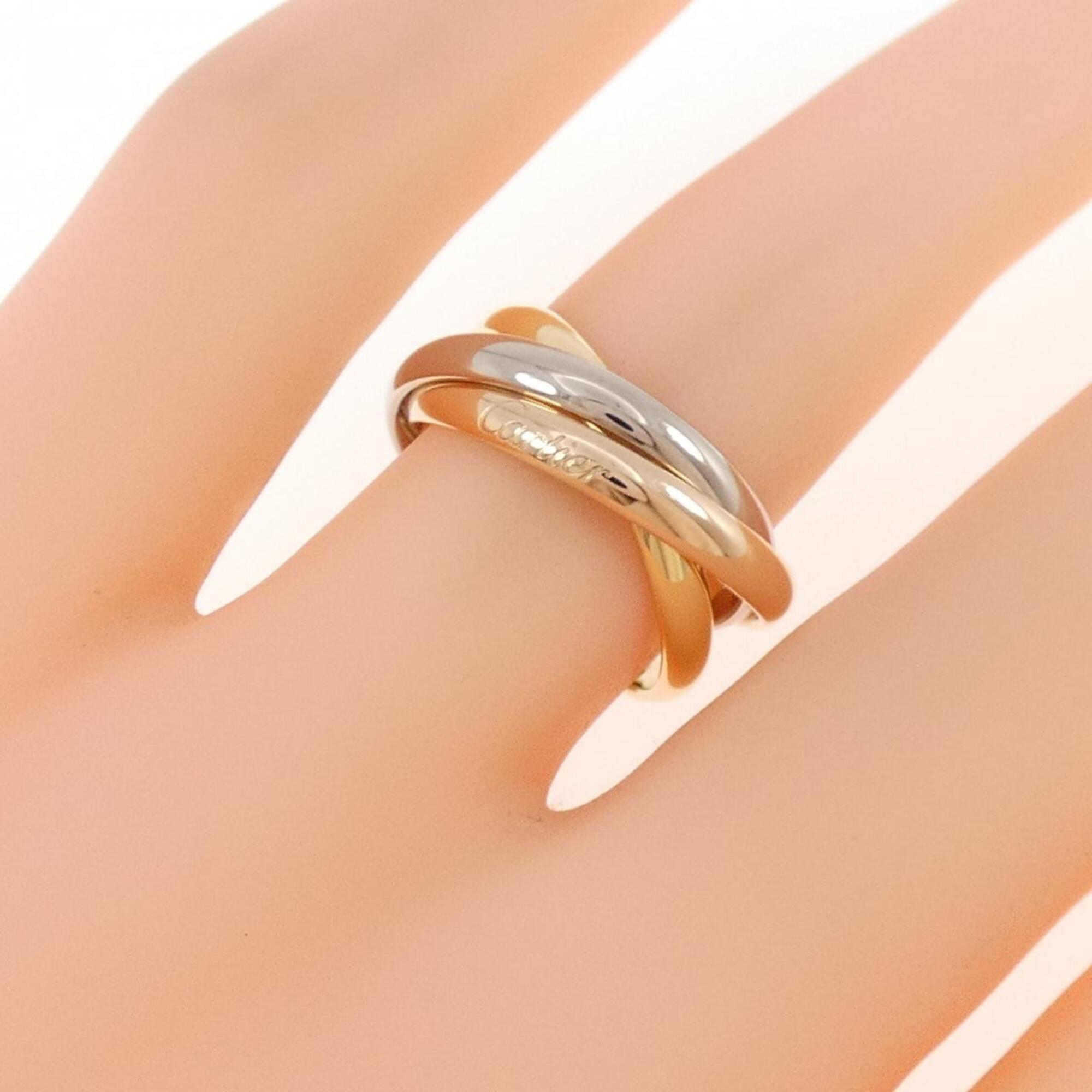 Cartier Yellow Gold (18K) Pink Gold (18K) White Gold (18K) Band Ring (Pre-Owned)