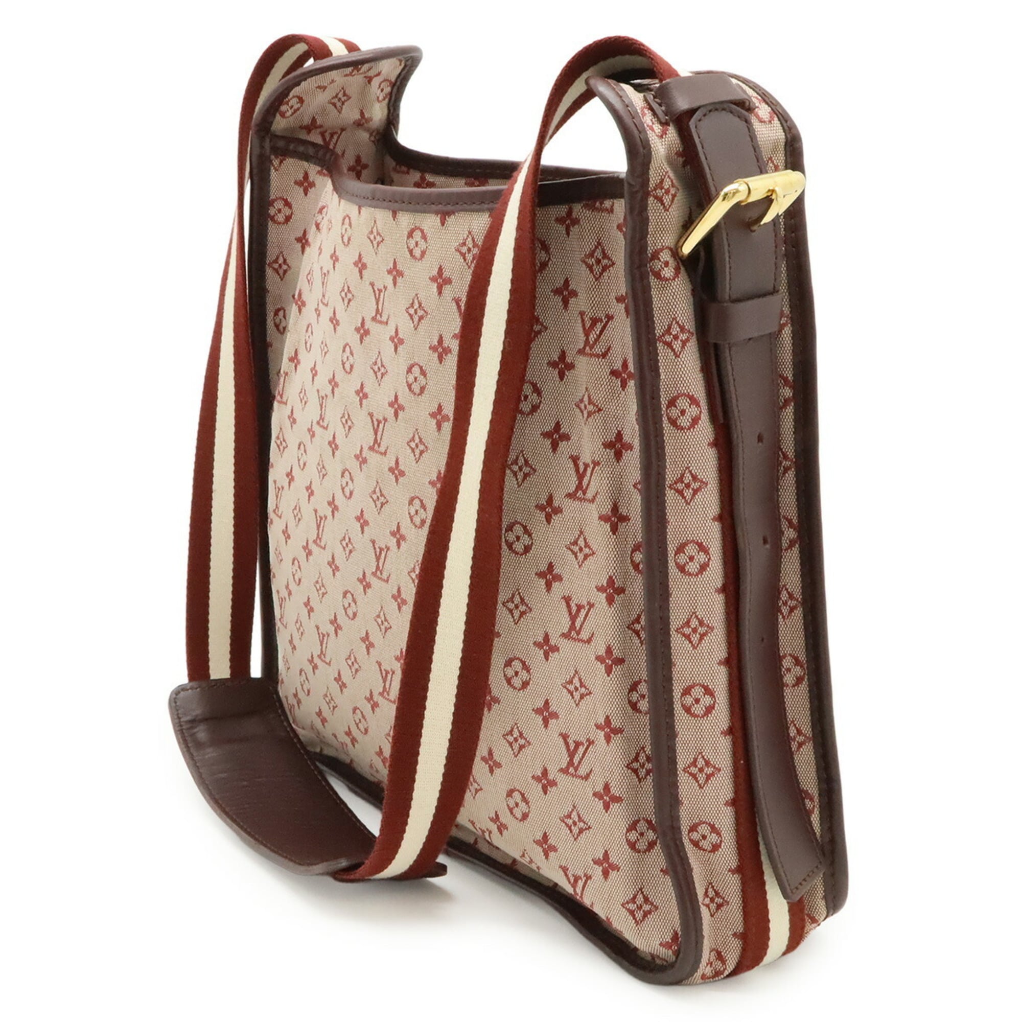 Louis Vuitton Cerise Canvas Leather Shoulder Bag (Pre-Owned)