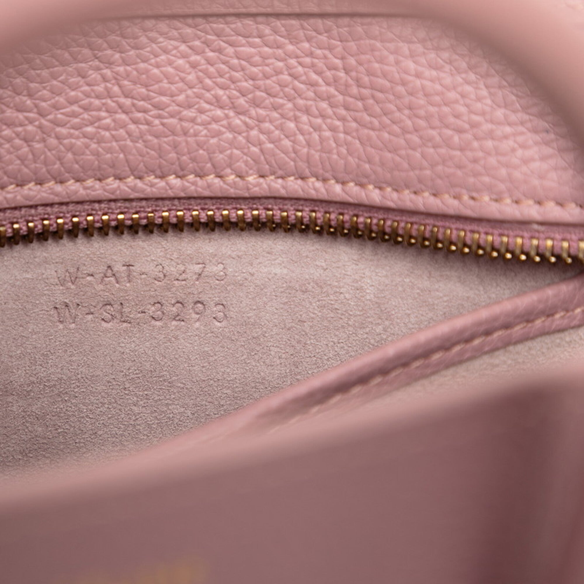 Celine Pink Leather Handbag Shoulder Bag (Pre-Owned)