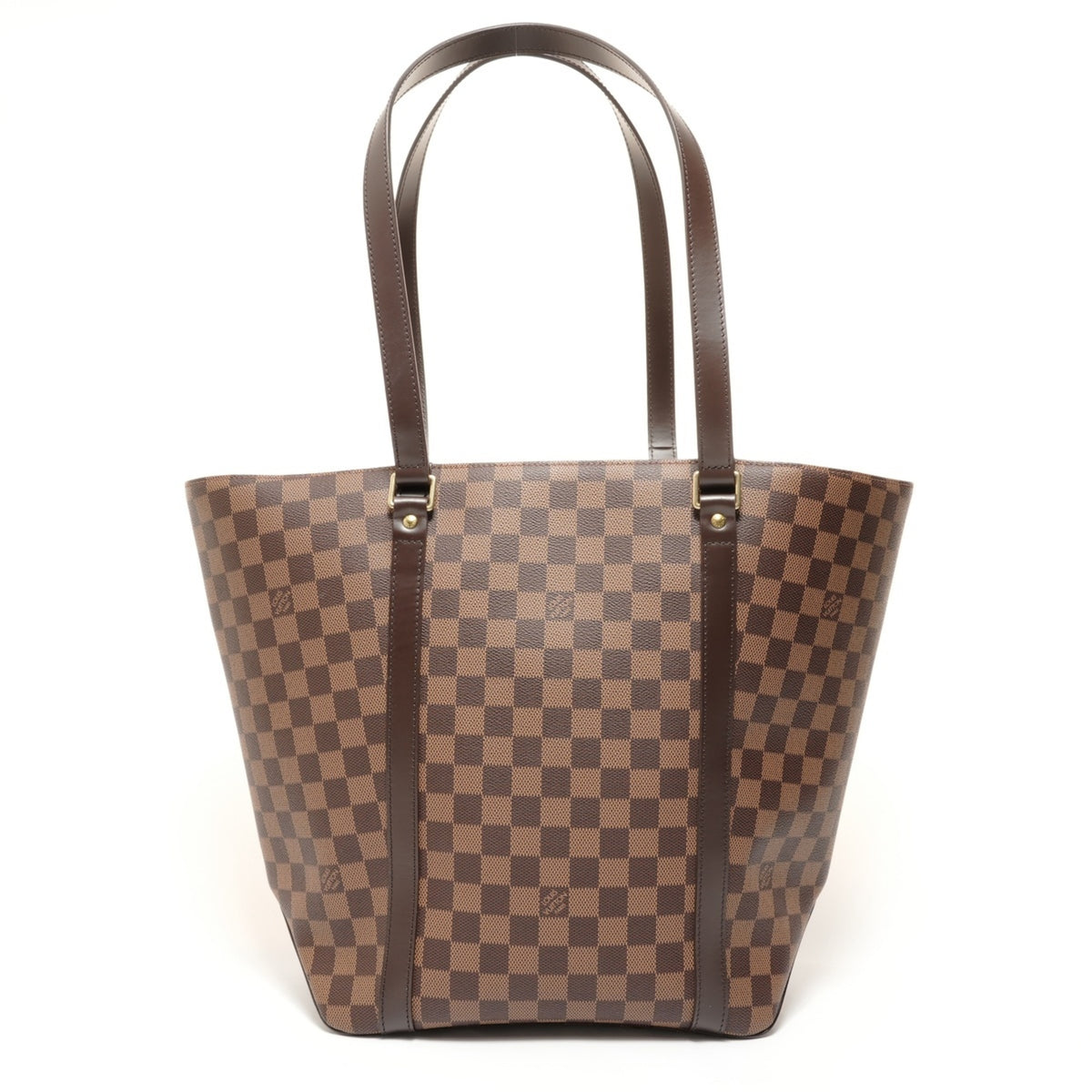 Louis Vuitton Damier Brown Damier Canvas Tote Bag (Pre-Owned)