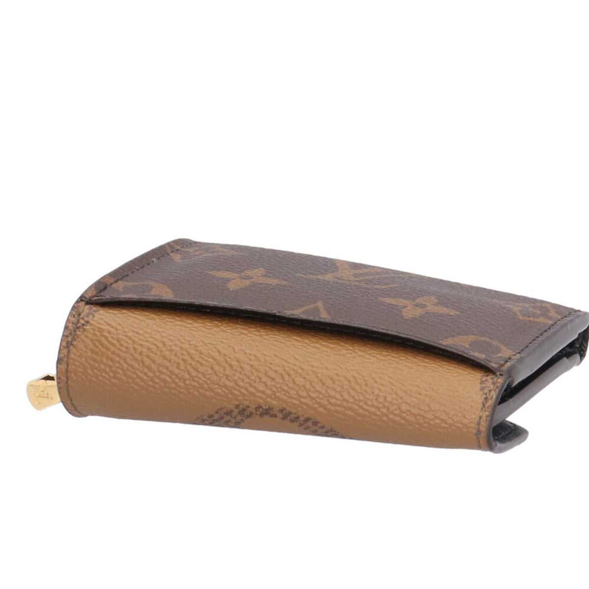 Louis Vuitton Brown Monogram Or Monogram Wallet (Tri-Fold) (Pre-Owned)