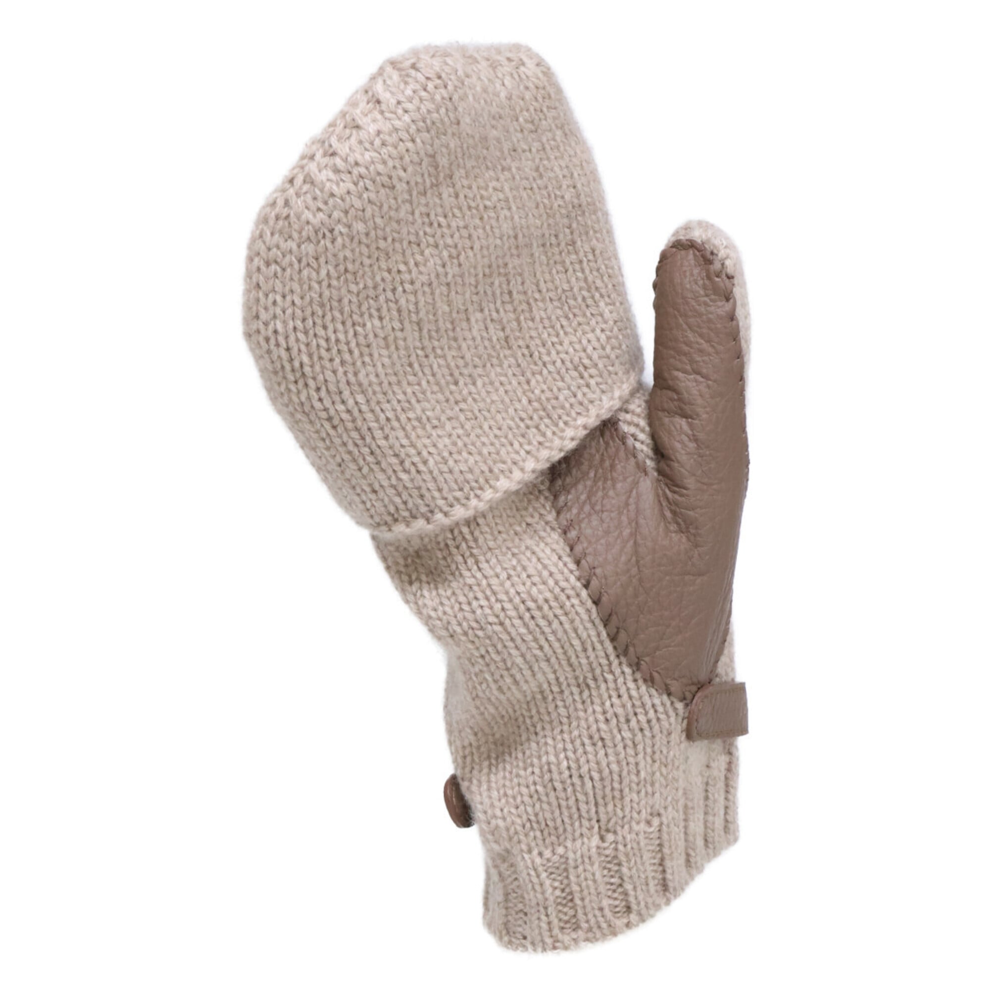 Hermes Beige Cashmere Mittens (Pre-Owned)