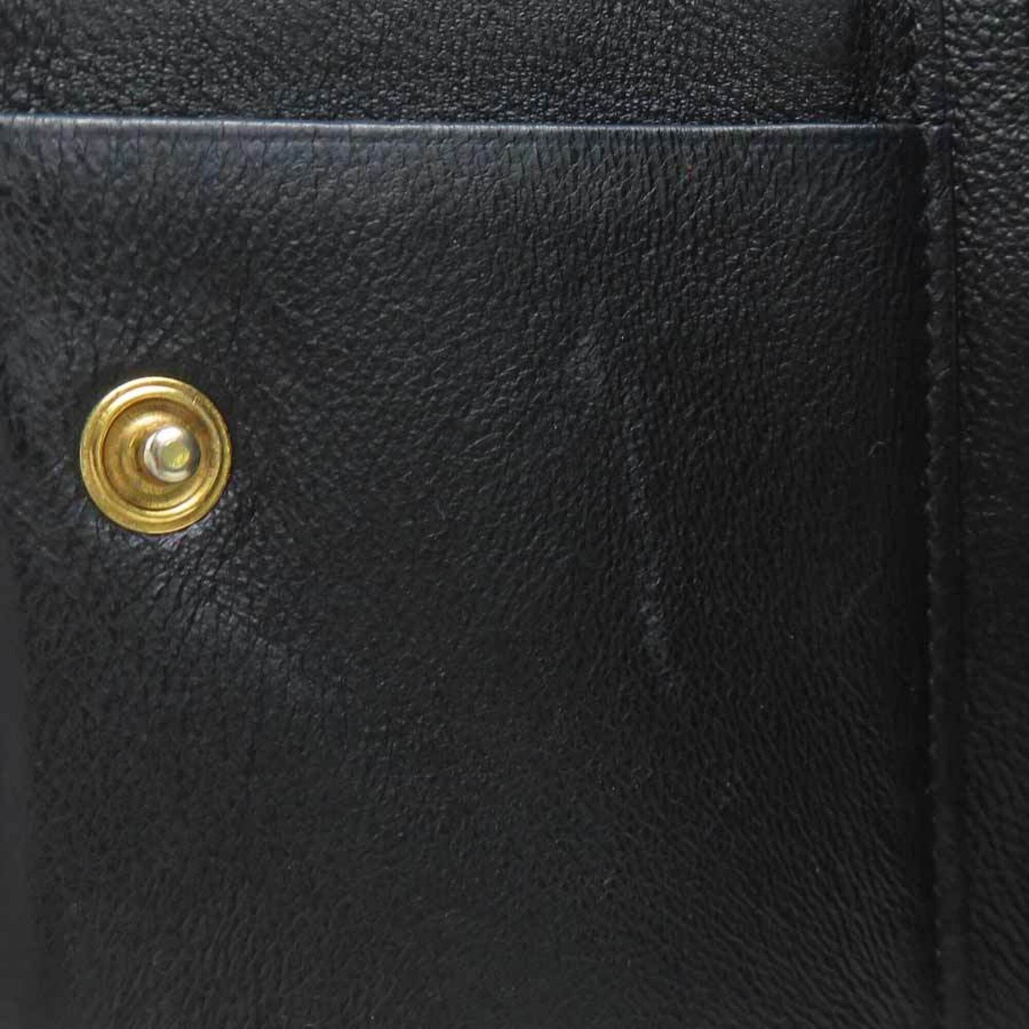 Balenciaga Black Leather Wallet (Bi-Fold) (Pre-Owned)