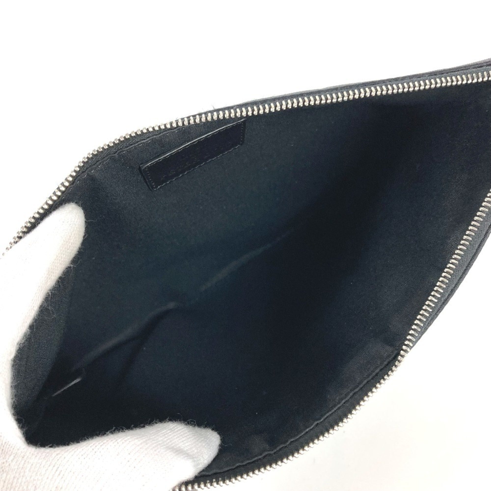 Christian Dior Black Nylon Clutch Bag Pouch (Pre-Owned)