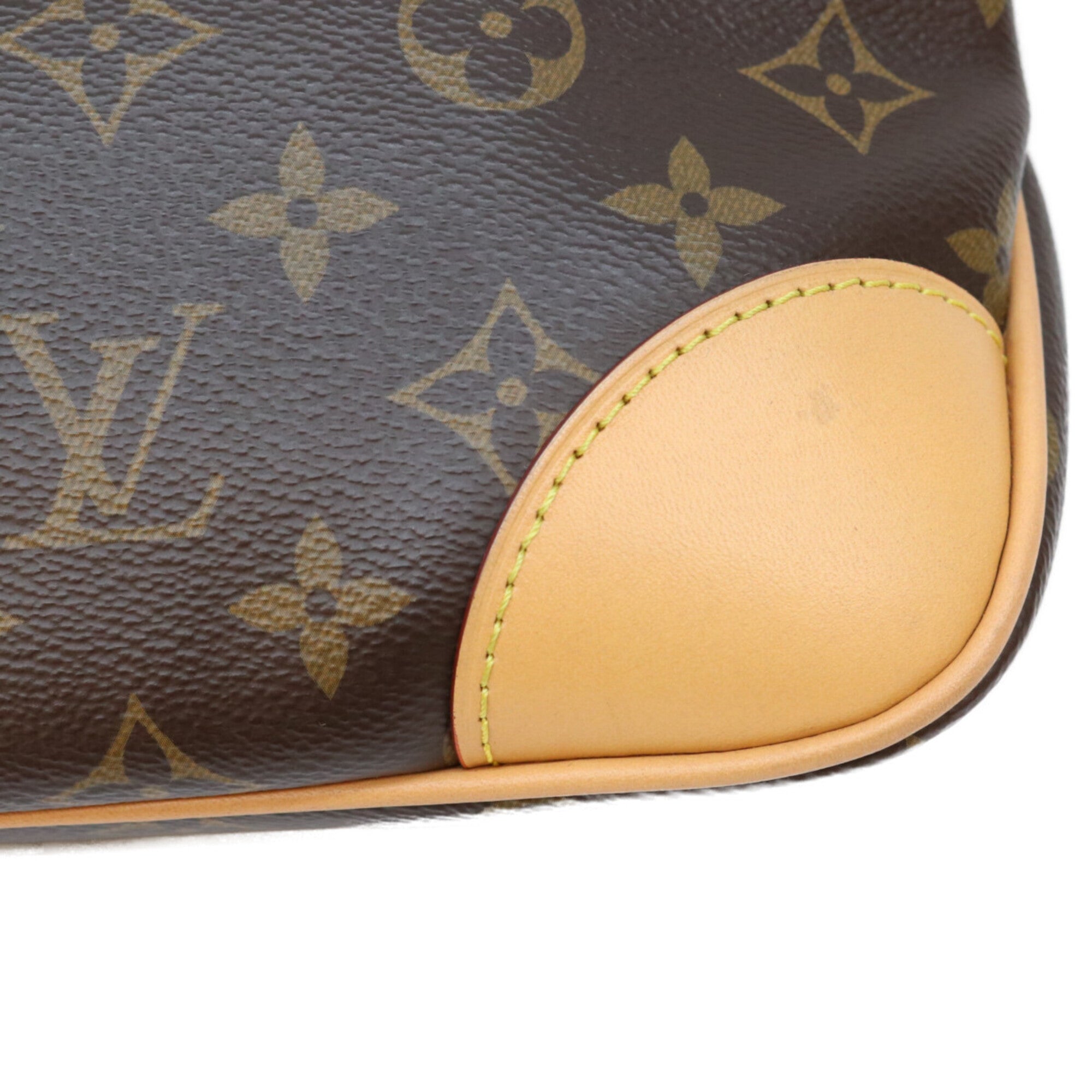 Louis Vuitton Brown Monogram Shoulder Bag (Pre-Owned)