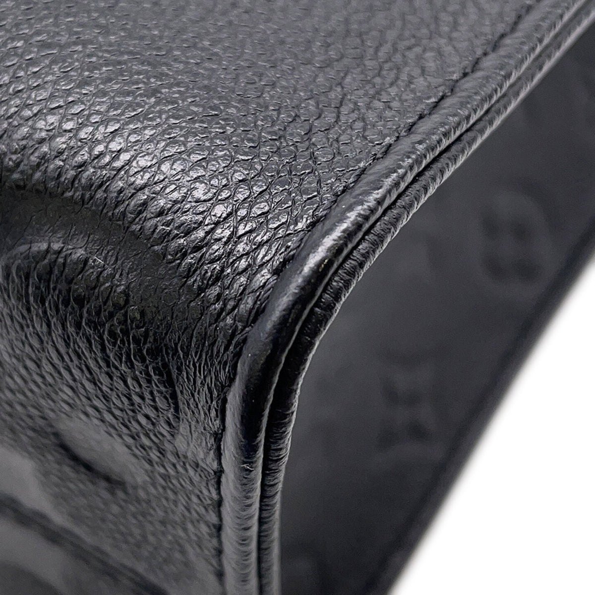 Louis Vuitton Black Monogram Noir Monogram Empreinte Handbag (Pre-Owned)
